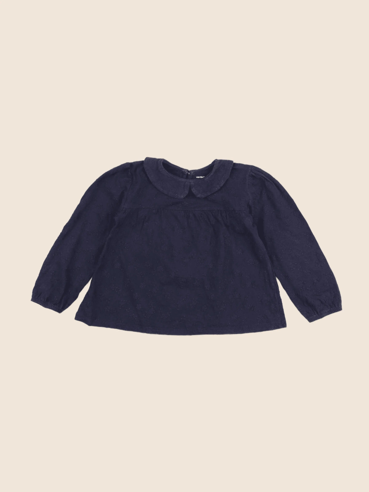 Vertbaudet - tee-shirt bleu - 8 ans