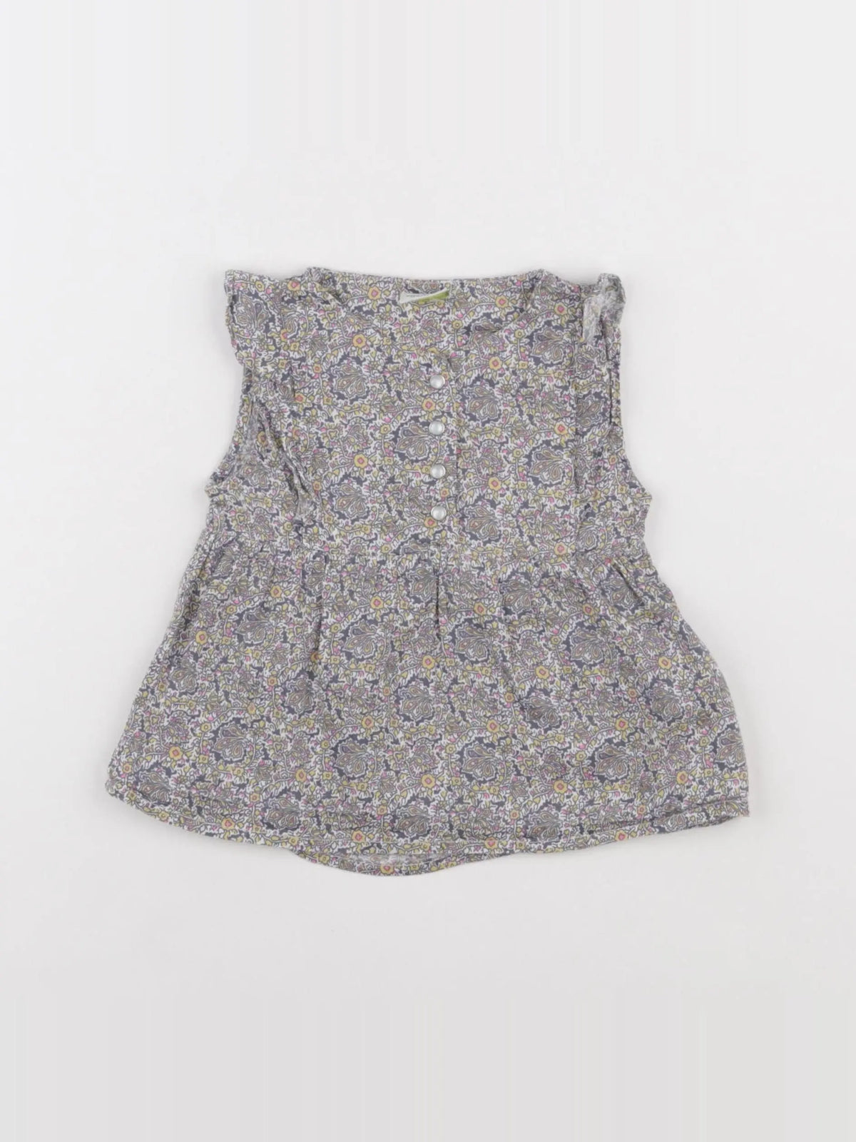 Tape à l'oeil - robe multicolore - 12 mois