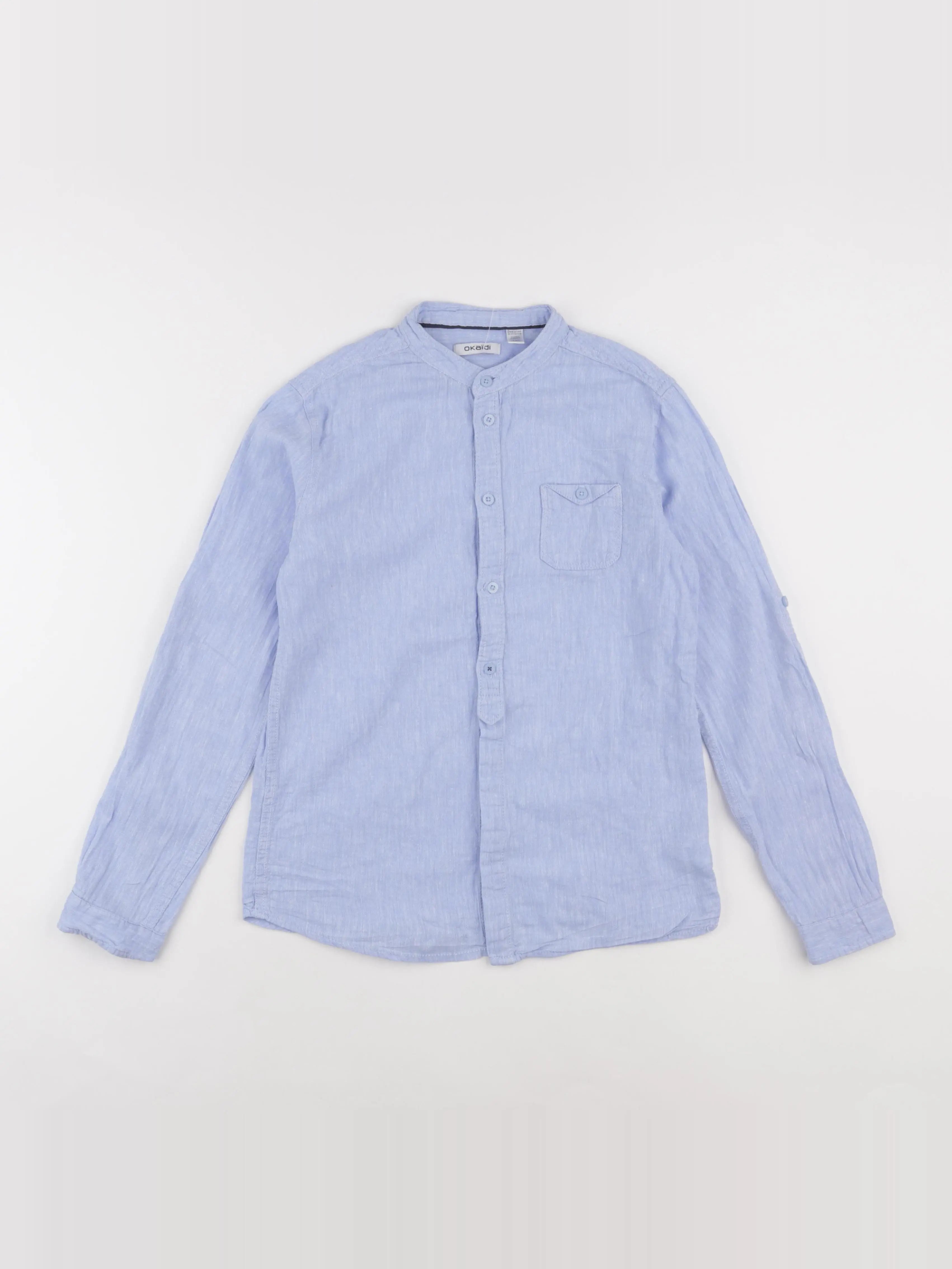 Okaidi - chemise bleu - 12 ans