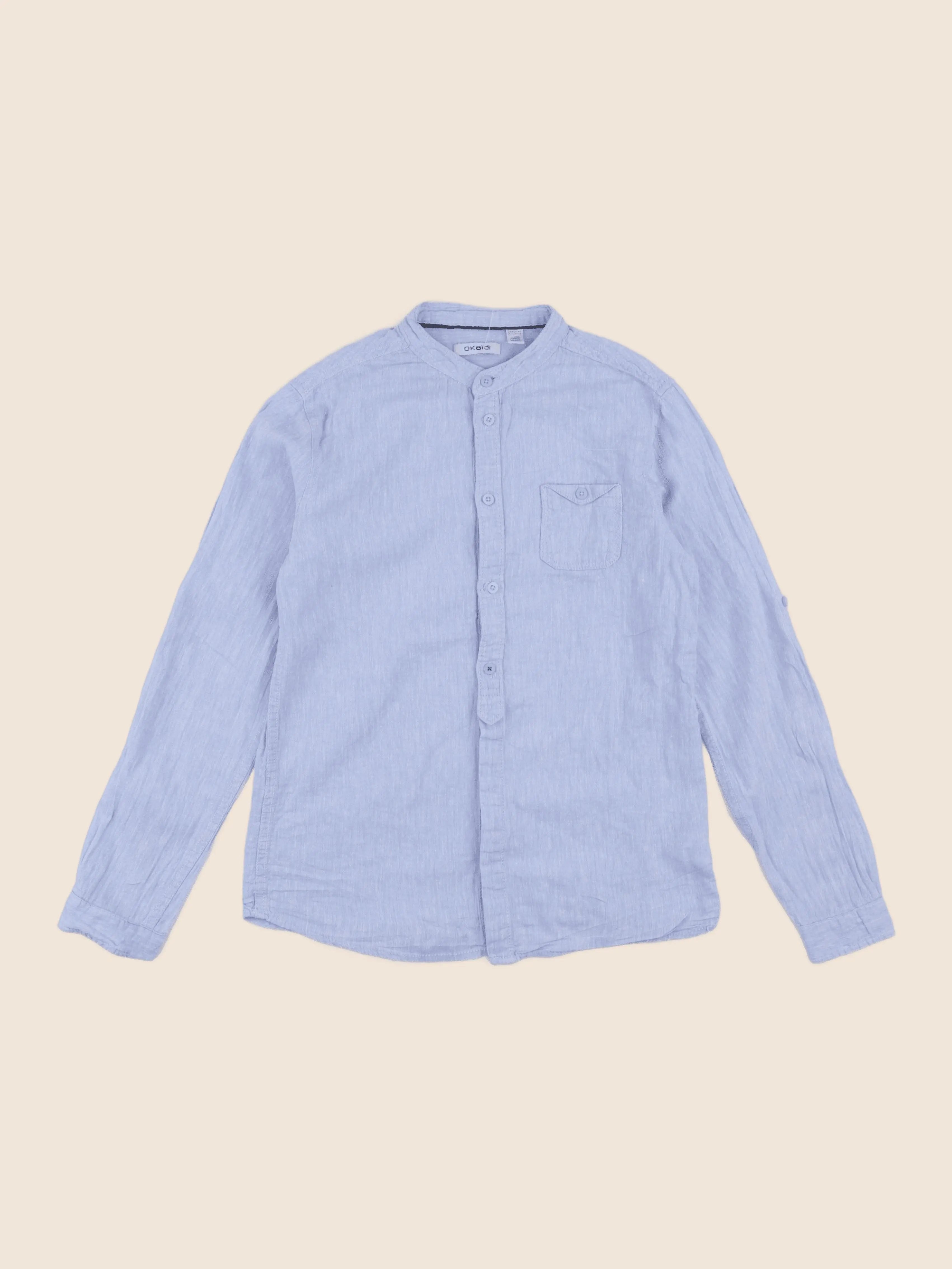 Okaidi - chemise bleu - 12 ans