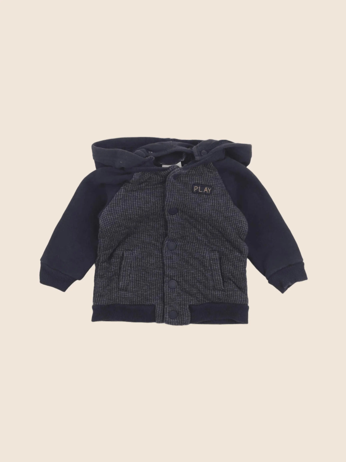 Tape à l'oeil - sweat bleu - 6 mois