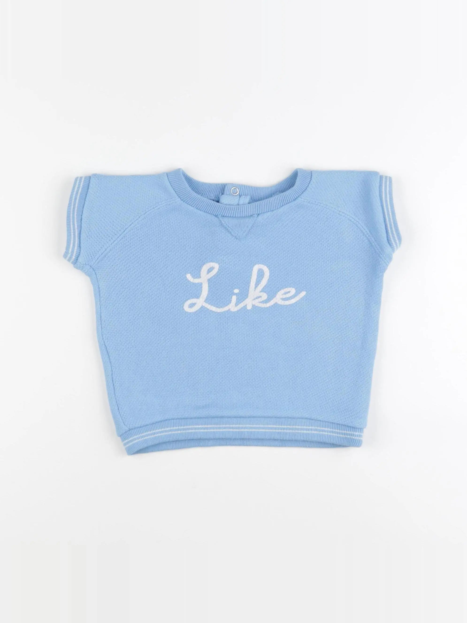 Tape à l'oeil - tee-shirt bleu - 18 mois