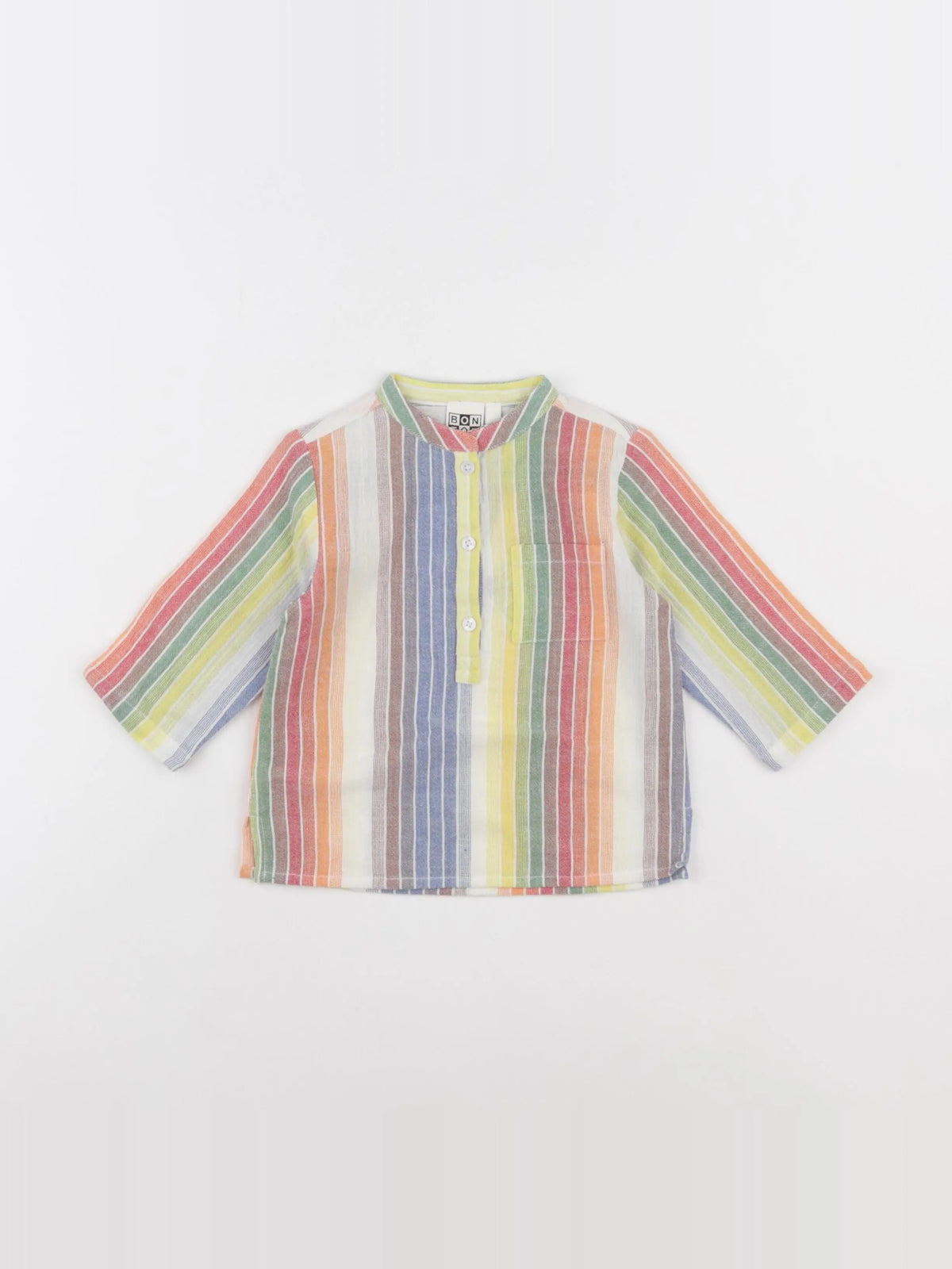 Bonton - chemise multicolore - 6 mois