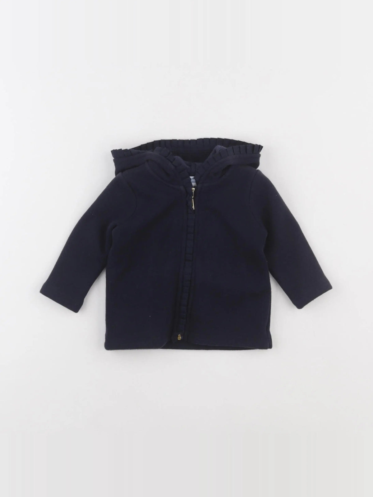 Jacadi - sweat bleu - 6 mois