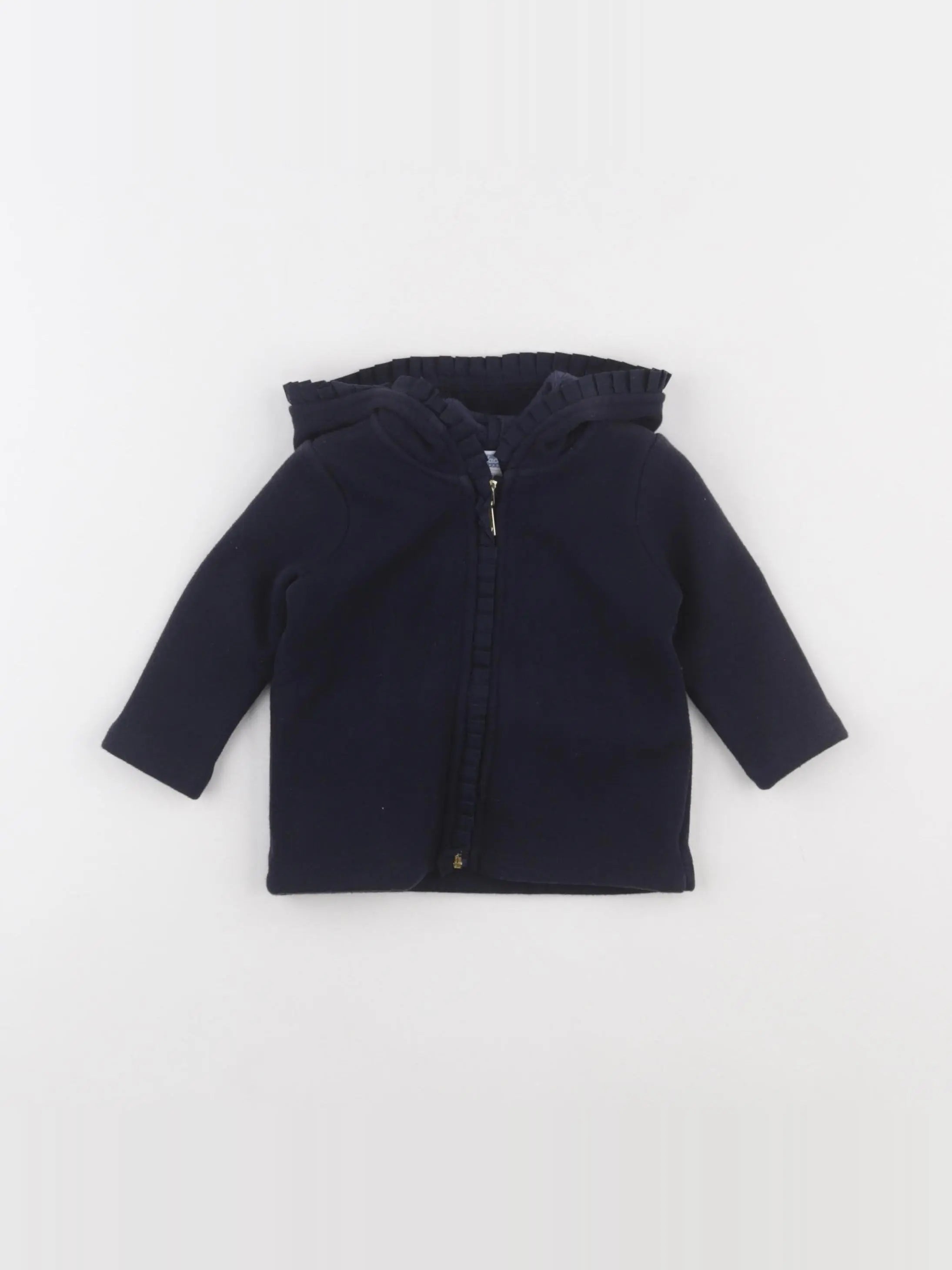 Jacadi - sweat bleu - 6 mois