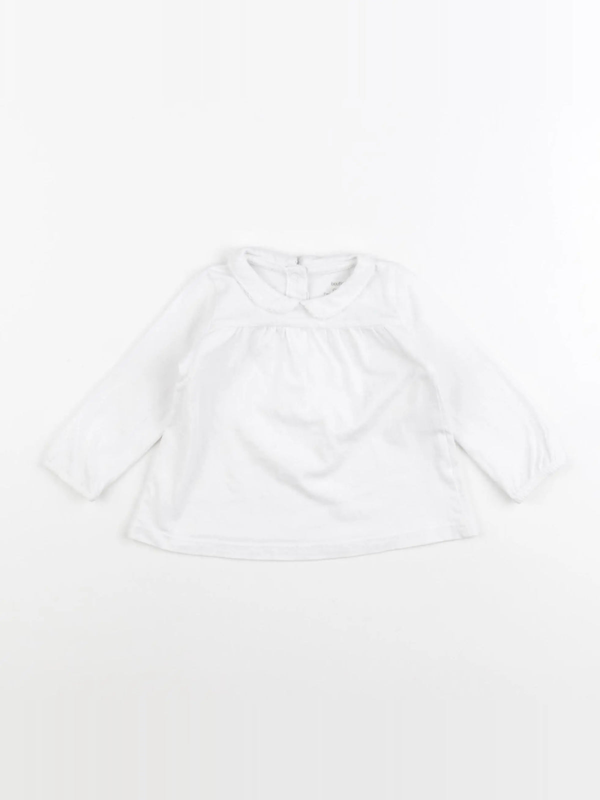 Boutchou - tee-shirt blanc - 6 mois