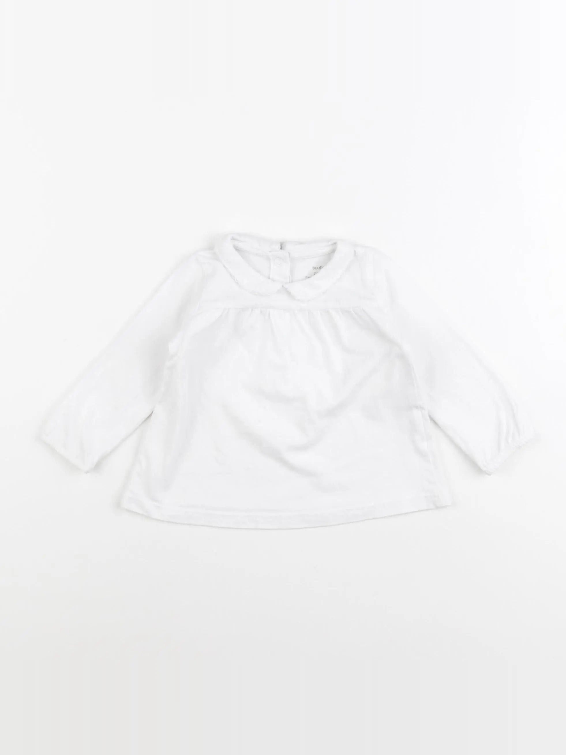 Boutchou - tee-shirt blanc - 6 mois