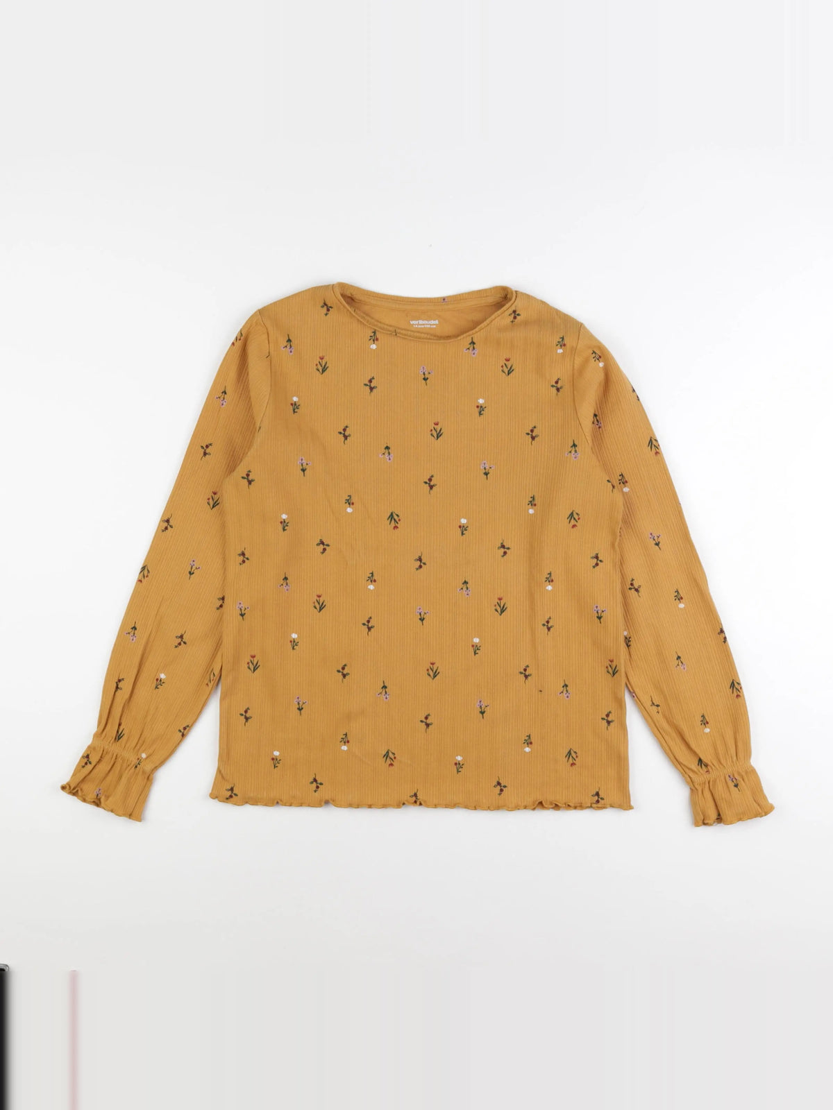 Vertbaudet - tee-shirt jaune - 14 ans