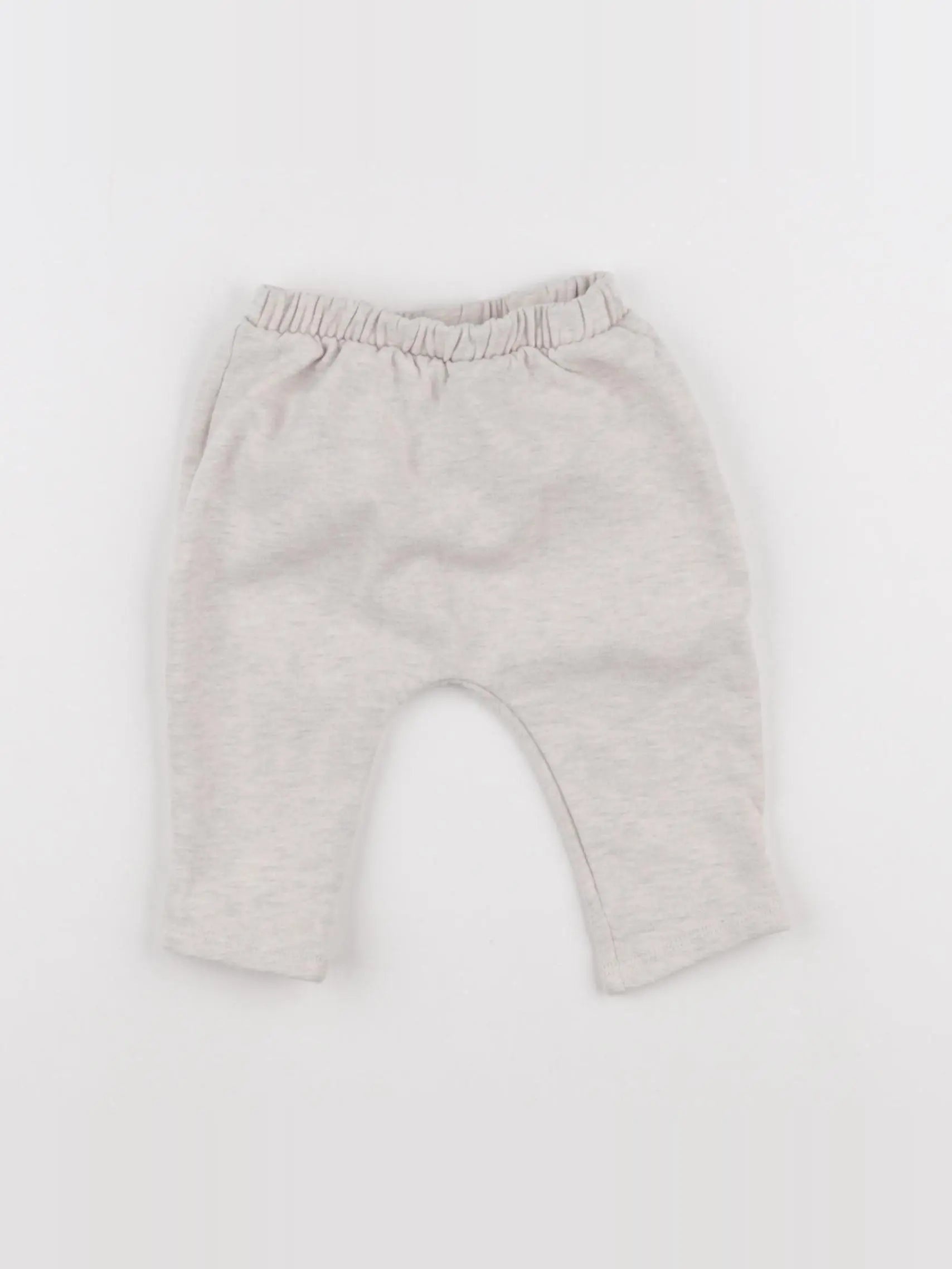 Vertbaudet - pantalon gris - 3 mois