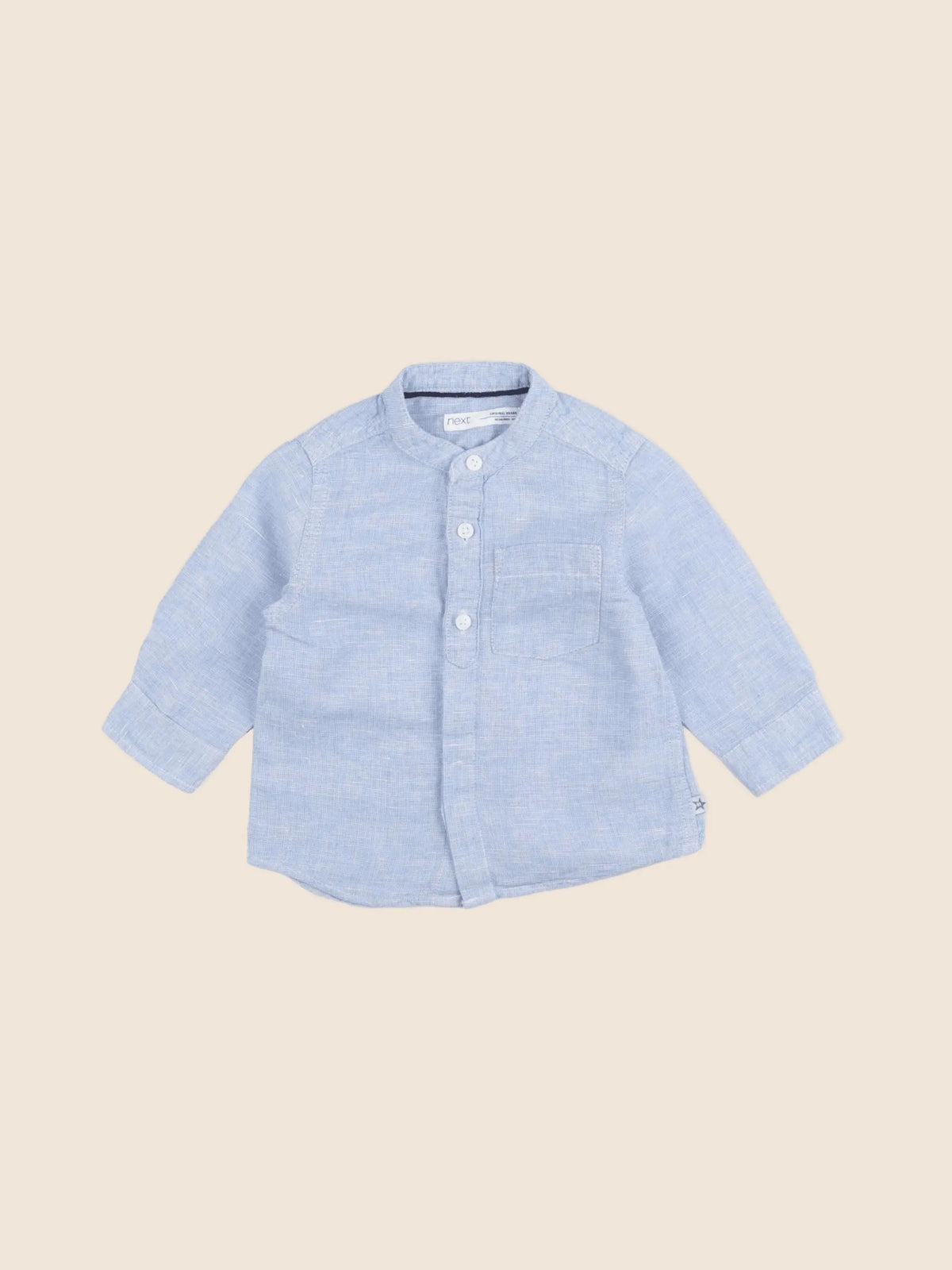 Next - chemise bleu - 24 mois