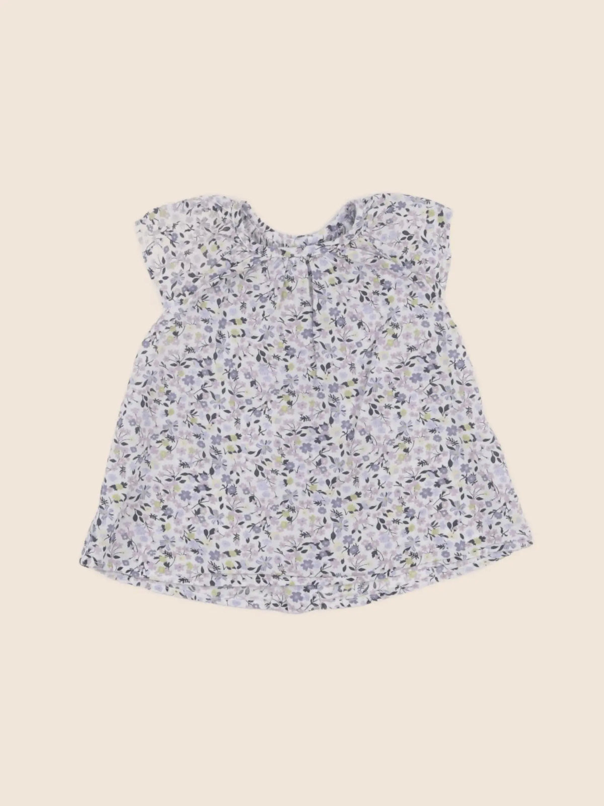 Boutchou - blouse bleu - 6 mois