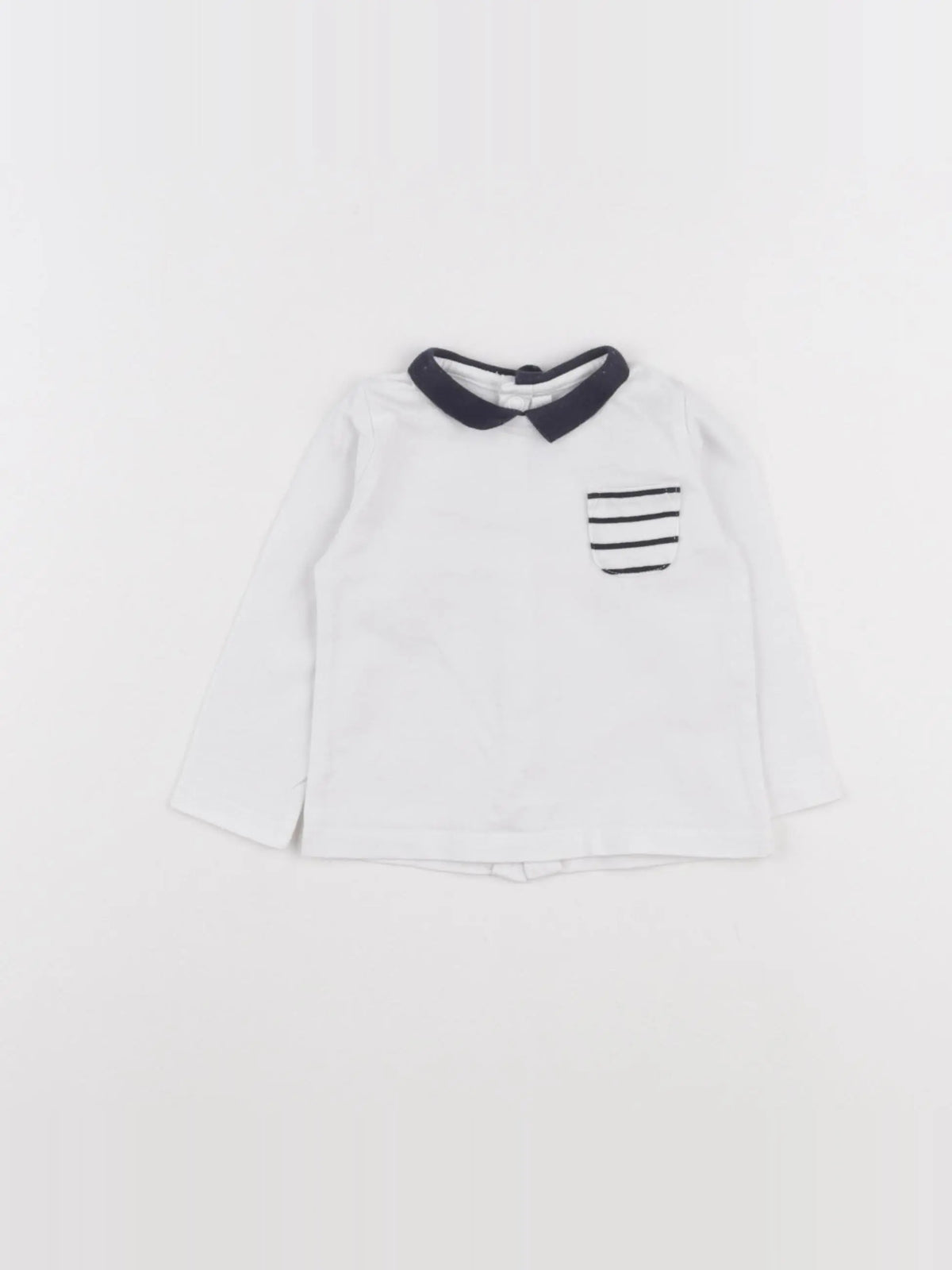 Natalys - tee-shirt bleu - 9 mois