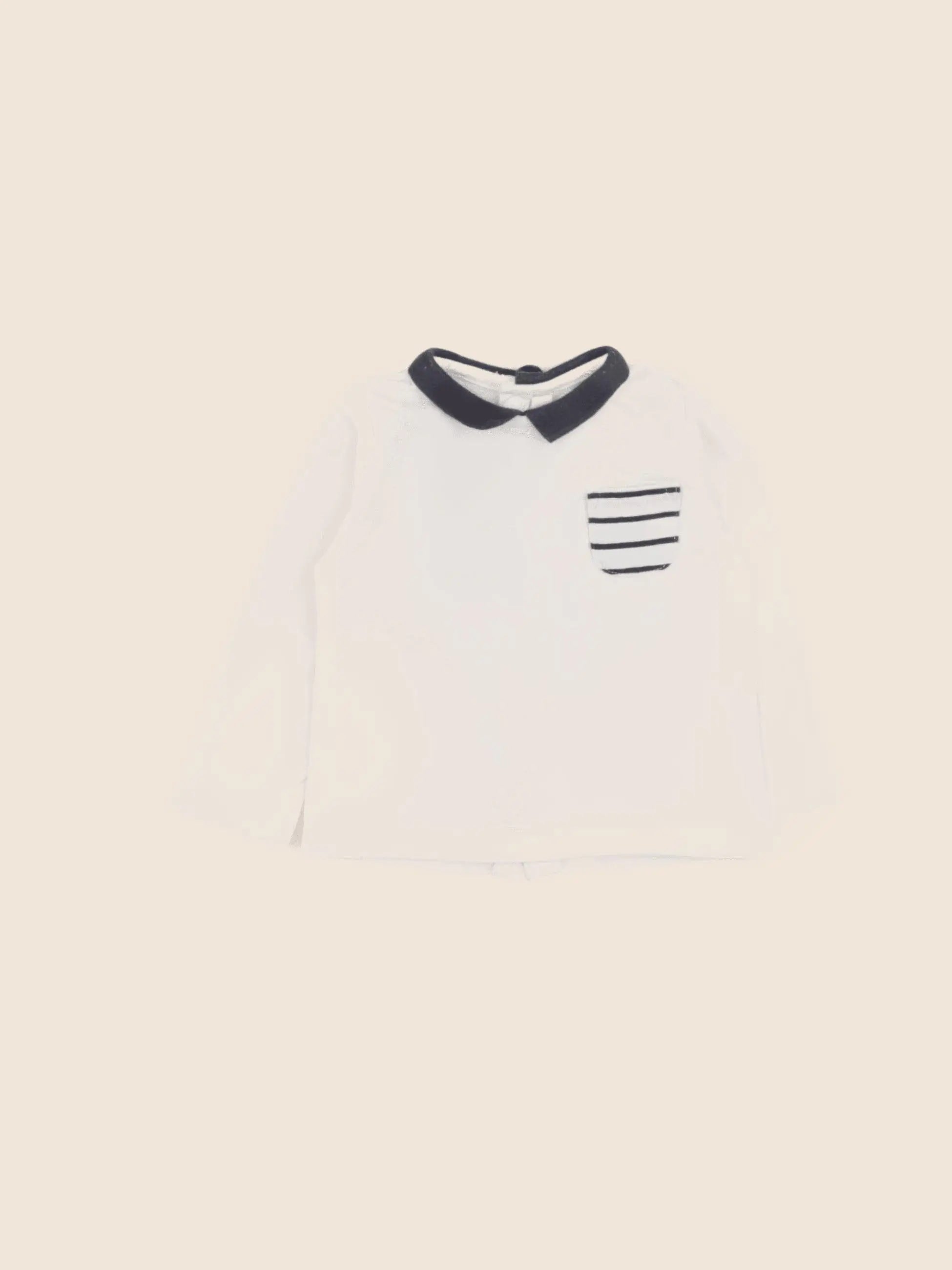 Natalys - tee-shirt bleu - 9 mois