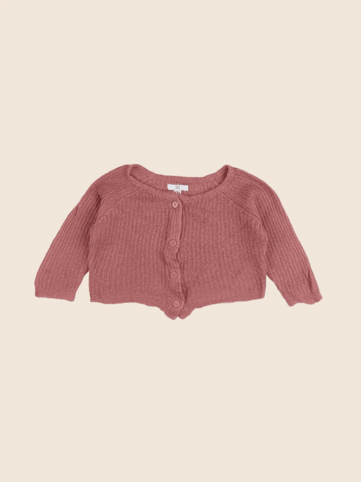 La Redoute - gilet rose - 6 mois
