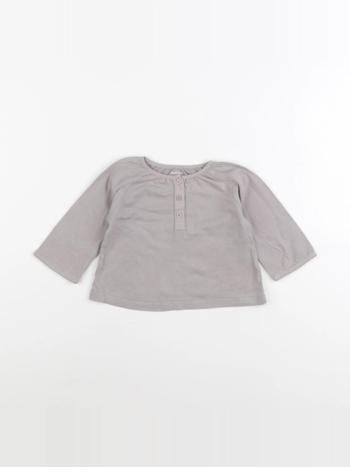 Boutchou - blouse gris - 6 mois