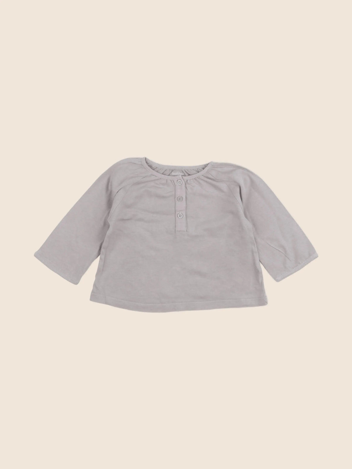 Boutchou - blouse gris - 6 mois