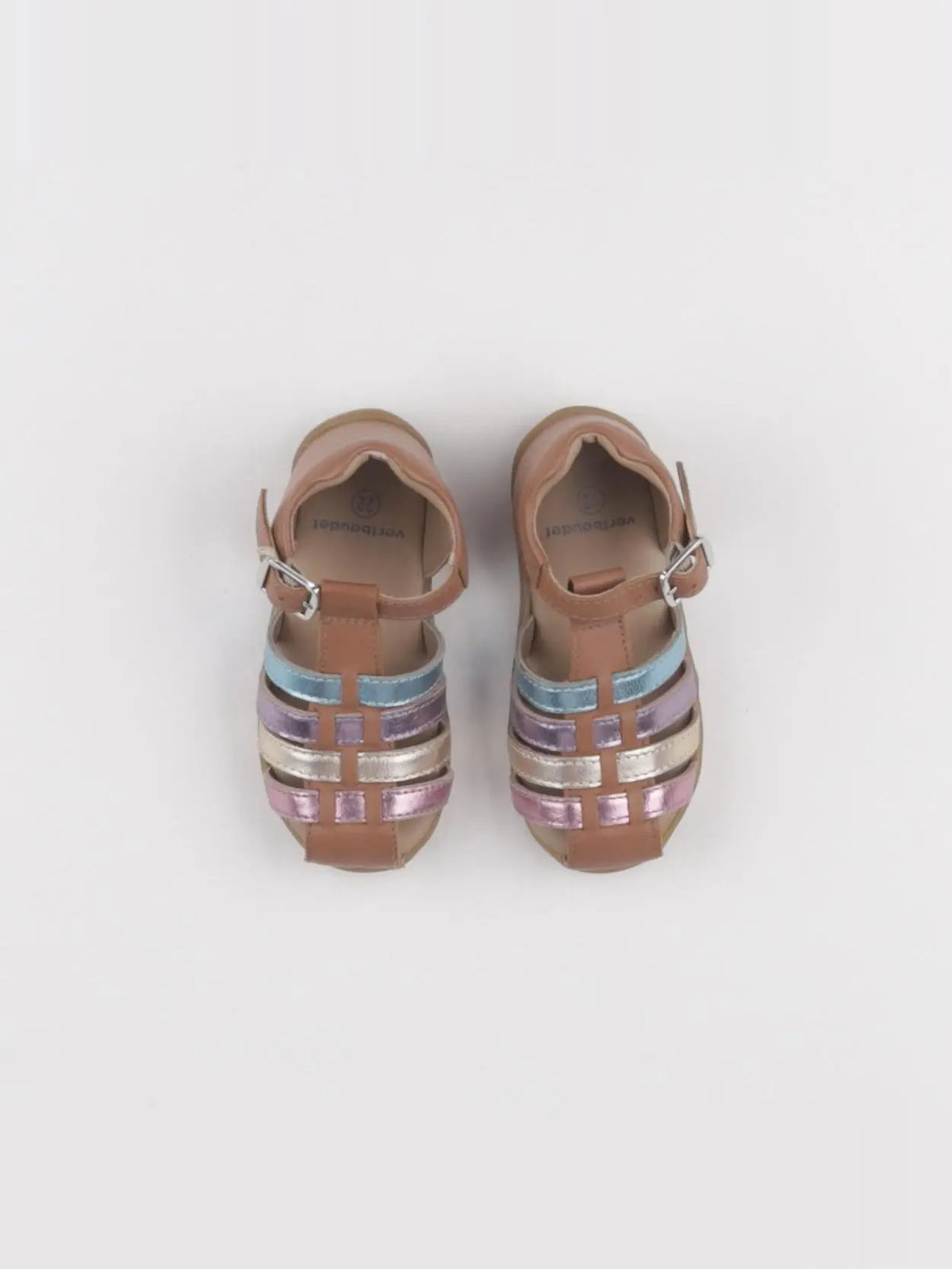 Vertbaudet - sandales marron - pointure 22