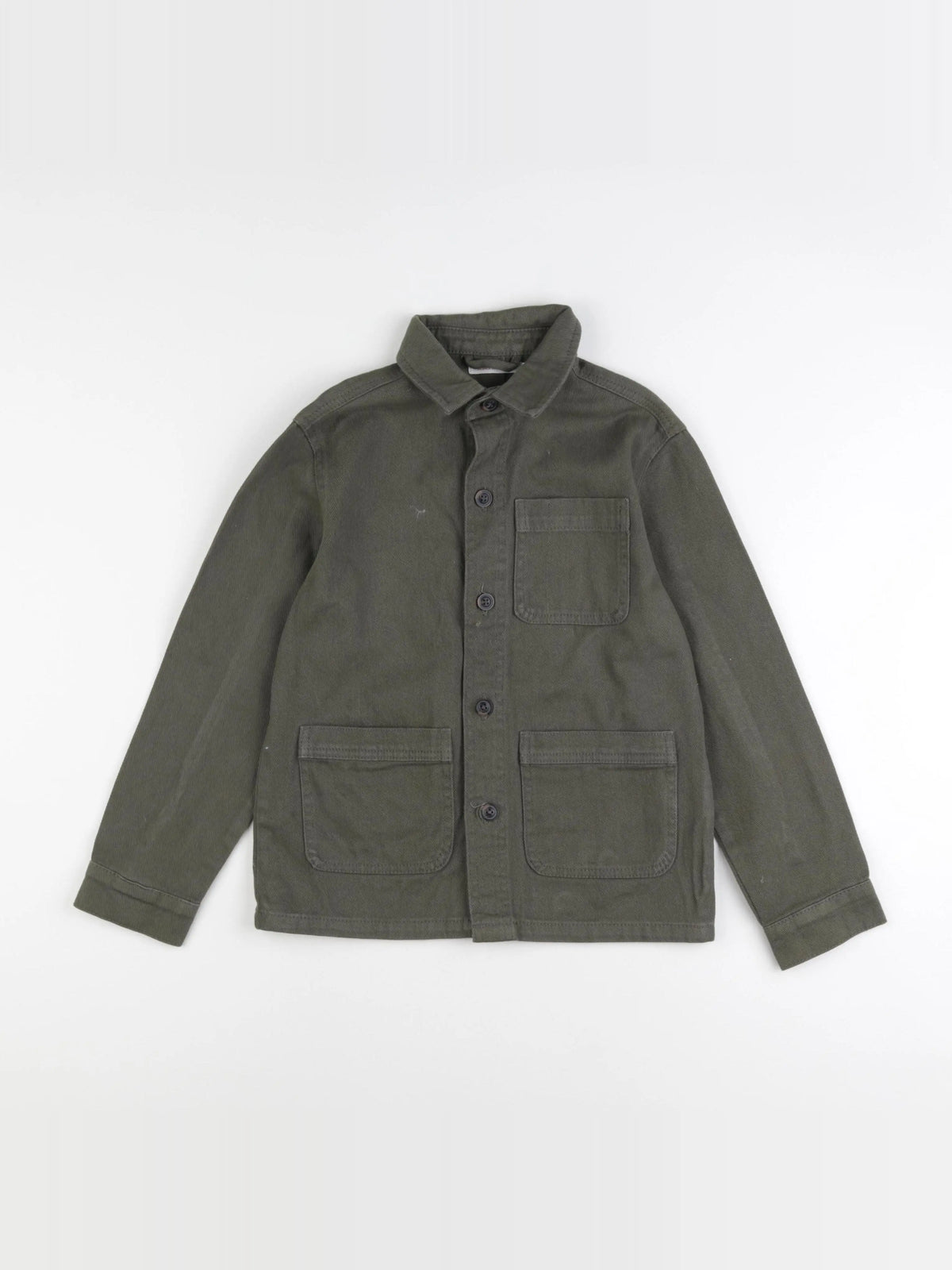 Monoprix - chemise vert - 8 ans