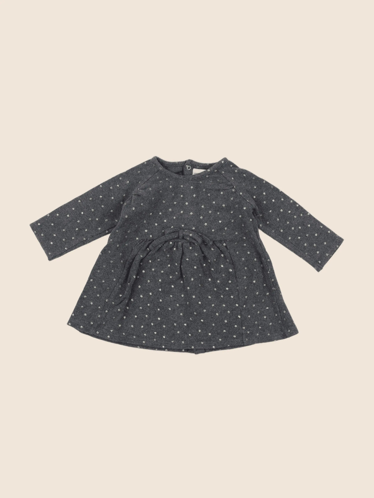 Vertbaudet - robe gris - 9 mois