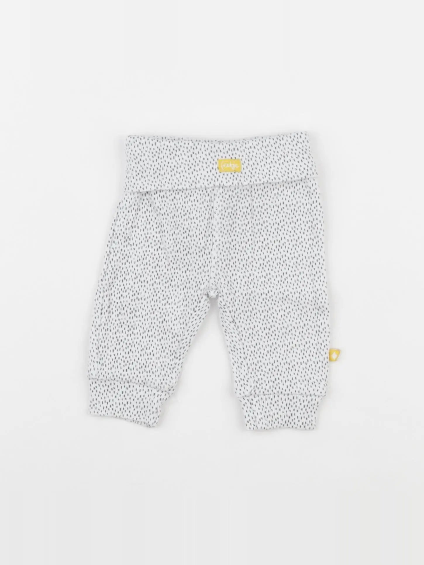 Feetje - legging blanc, noir - 3 mois