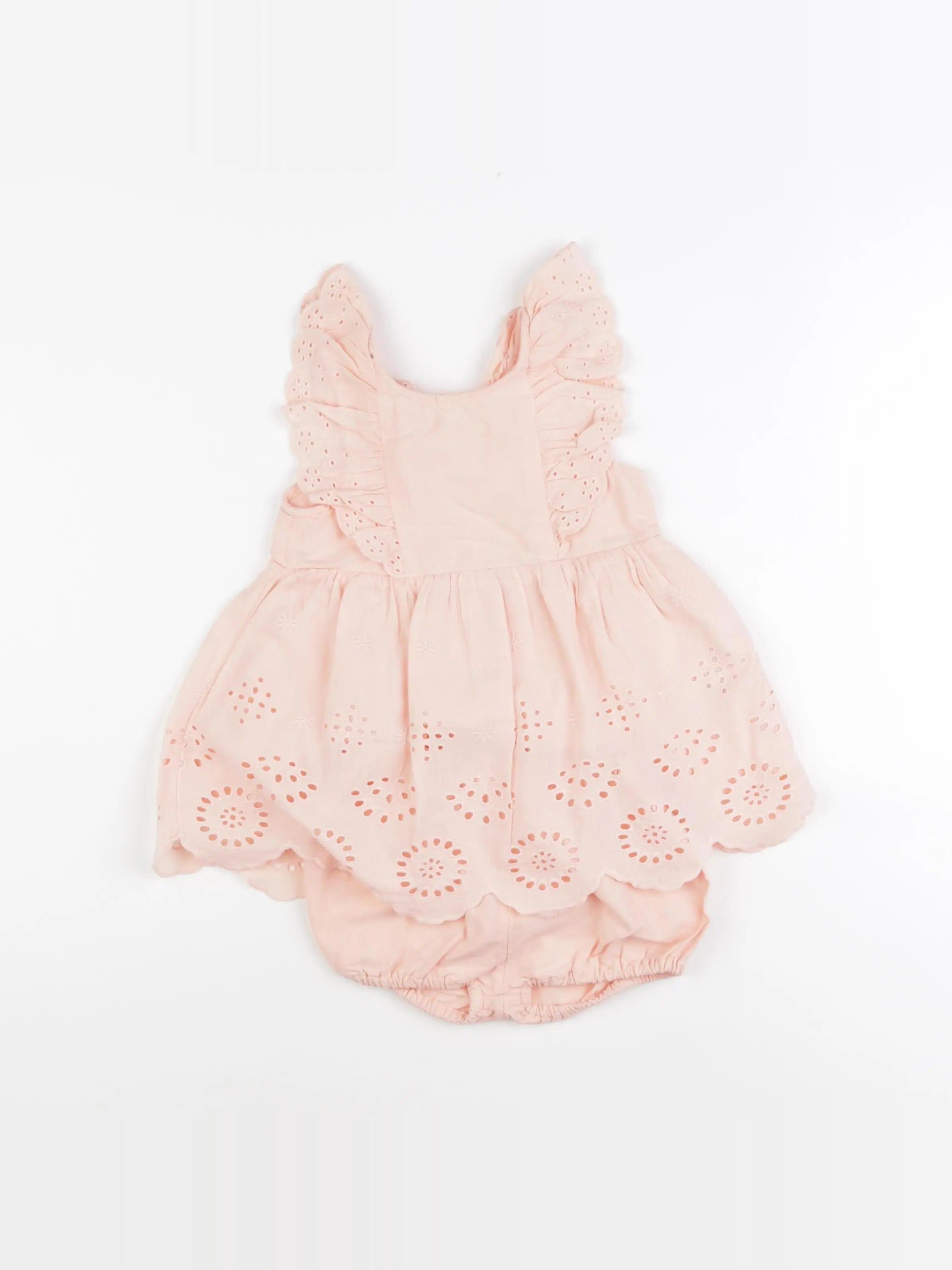 Vertbaudet - robe rose - 9 mois