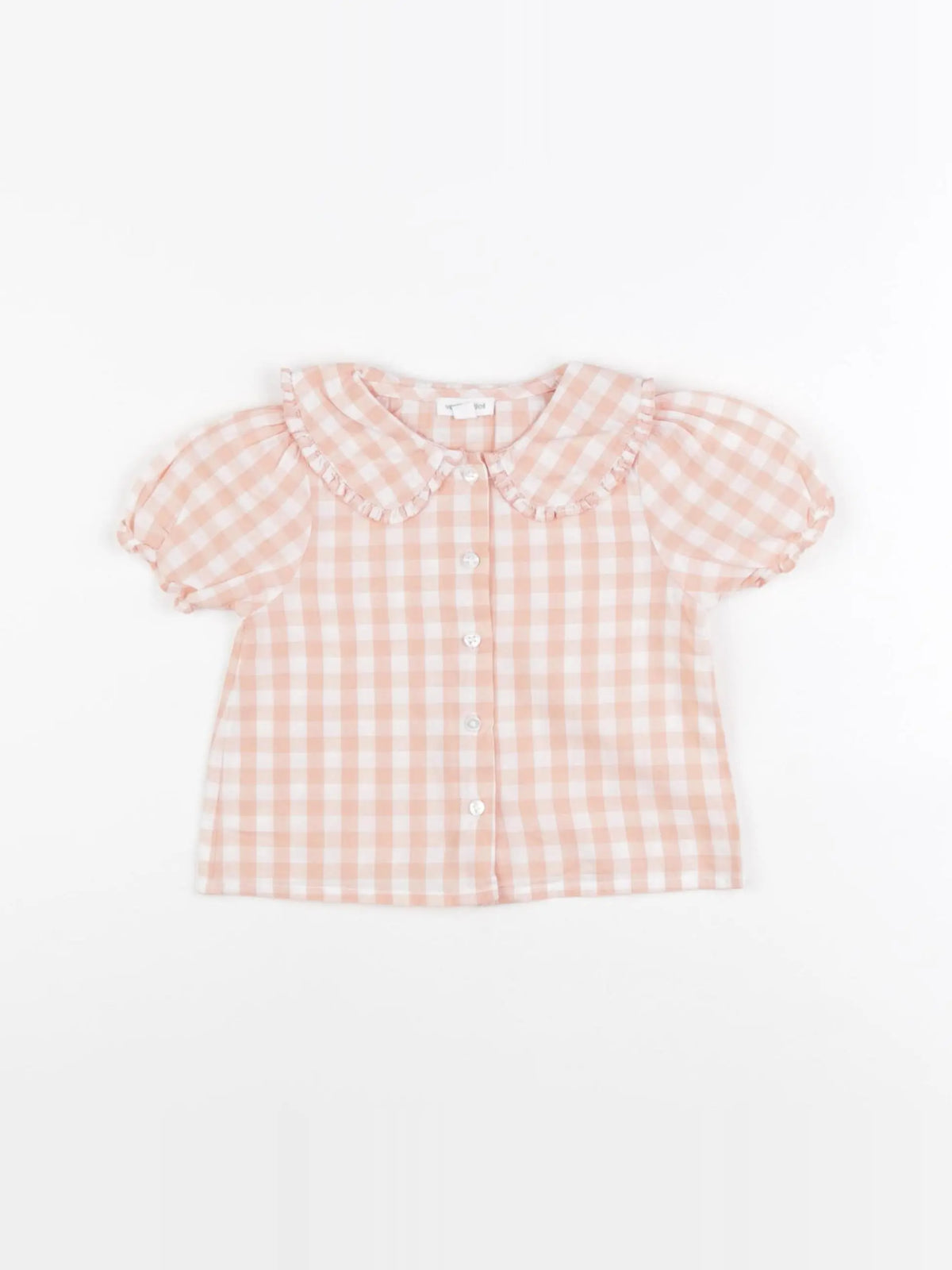Vertbaudet - blouse rose - 12 mois