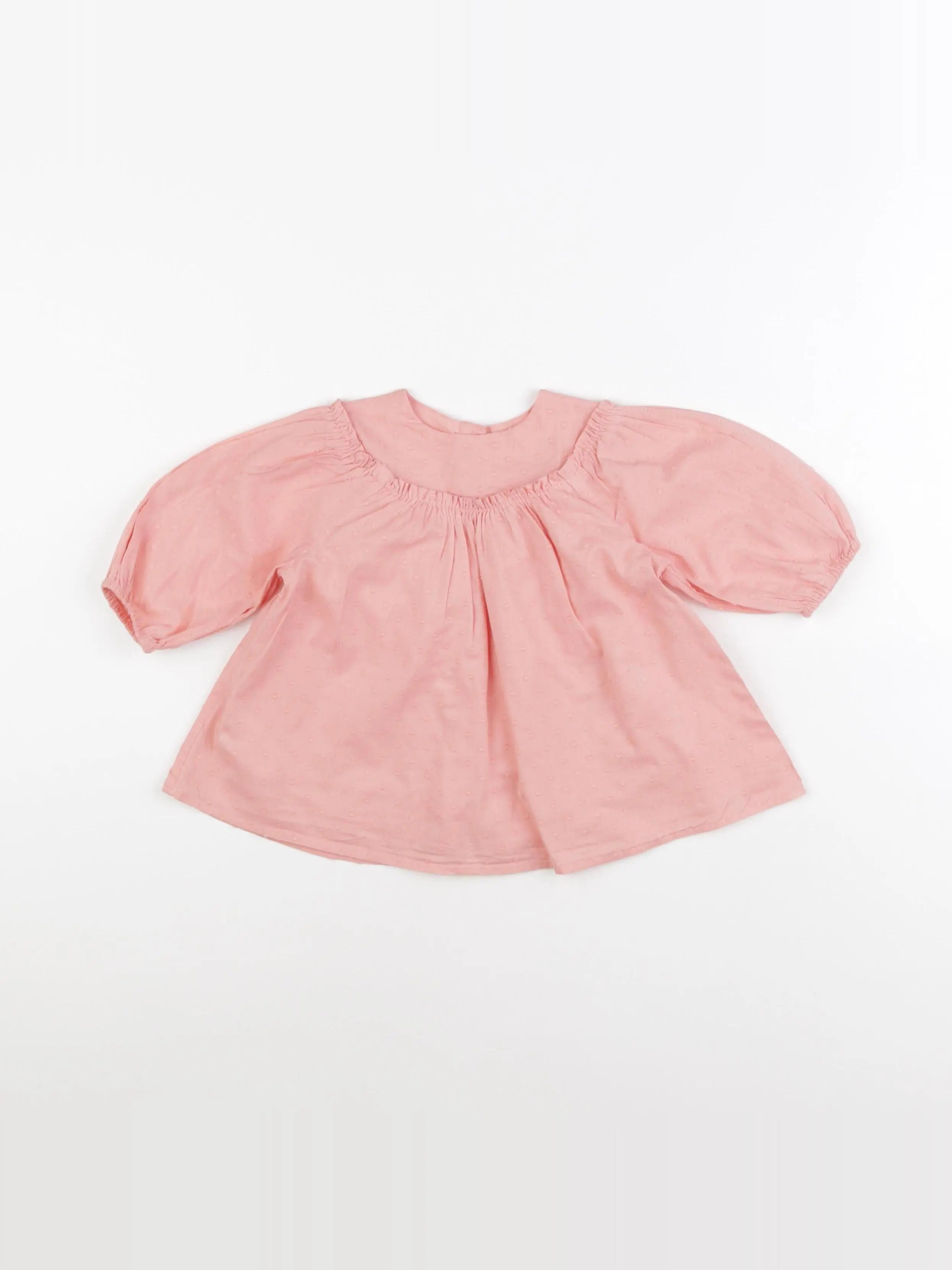 Vertbaudet - robe rose - 3 mois