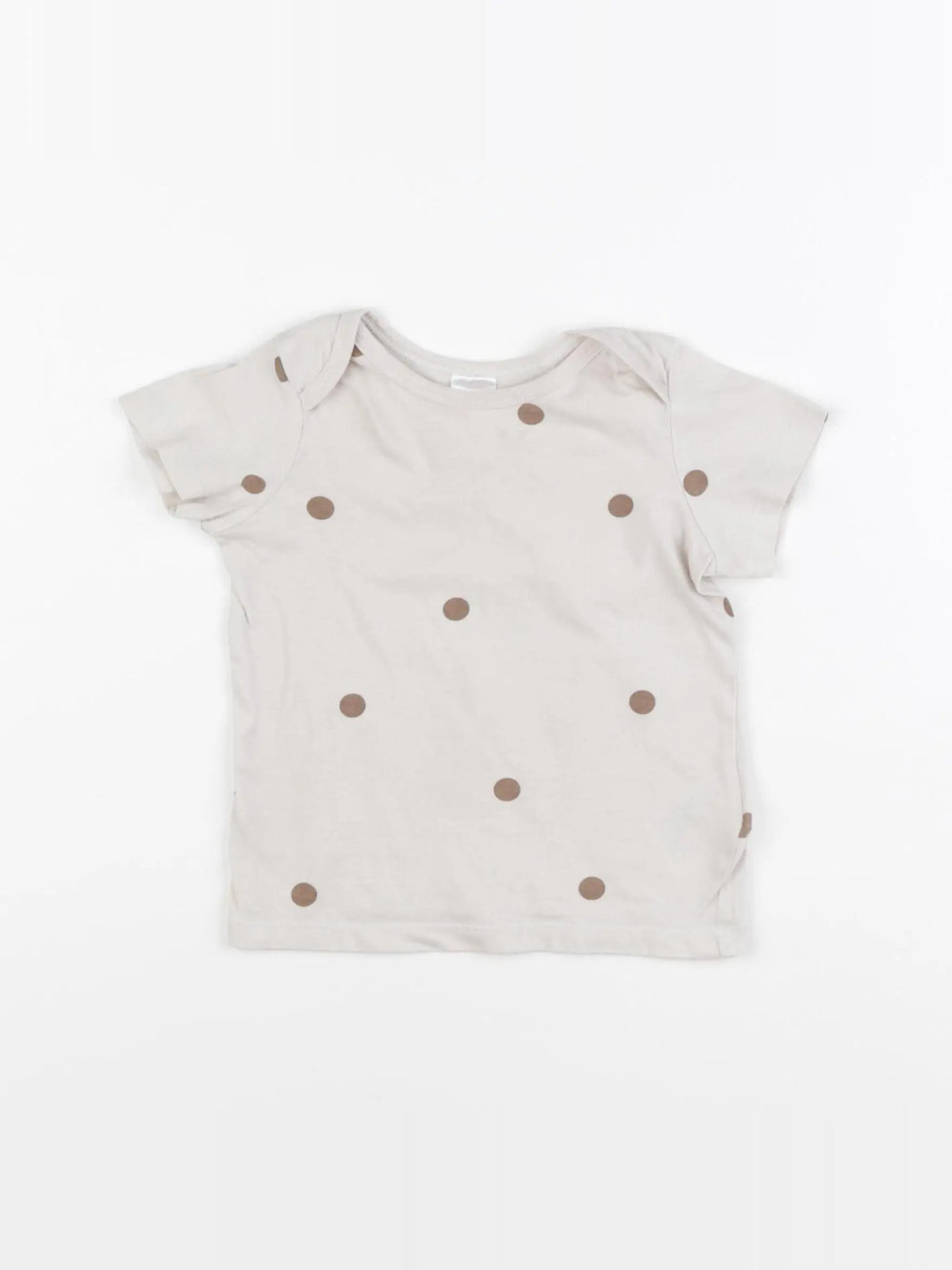 H&M - maillot de corps beige - 6/9 mois