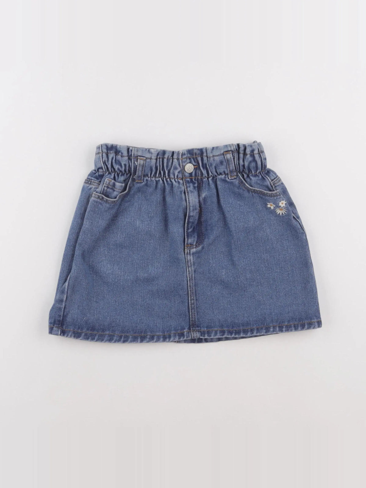 Vertbaudet - jupe bleu - 9 ans