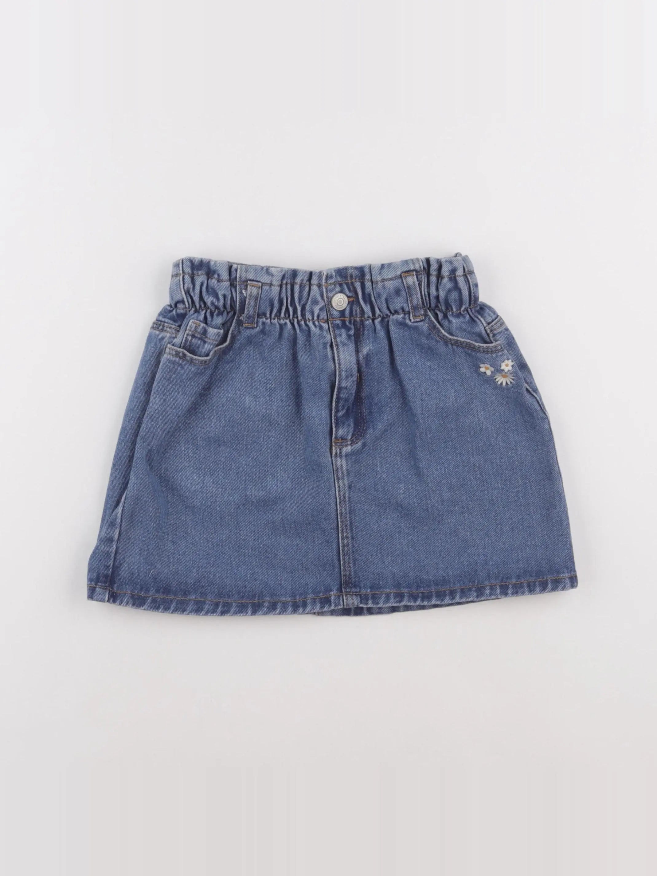 Vertbaudet - jupe bleu - 9 ans