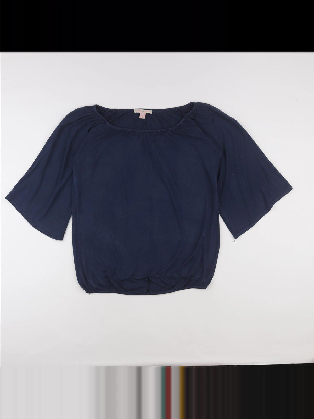 Envie de fraise - tee-shirt grossesse bleu - 36 à 38