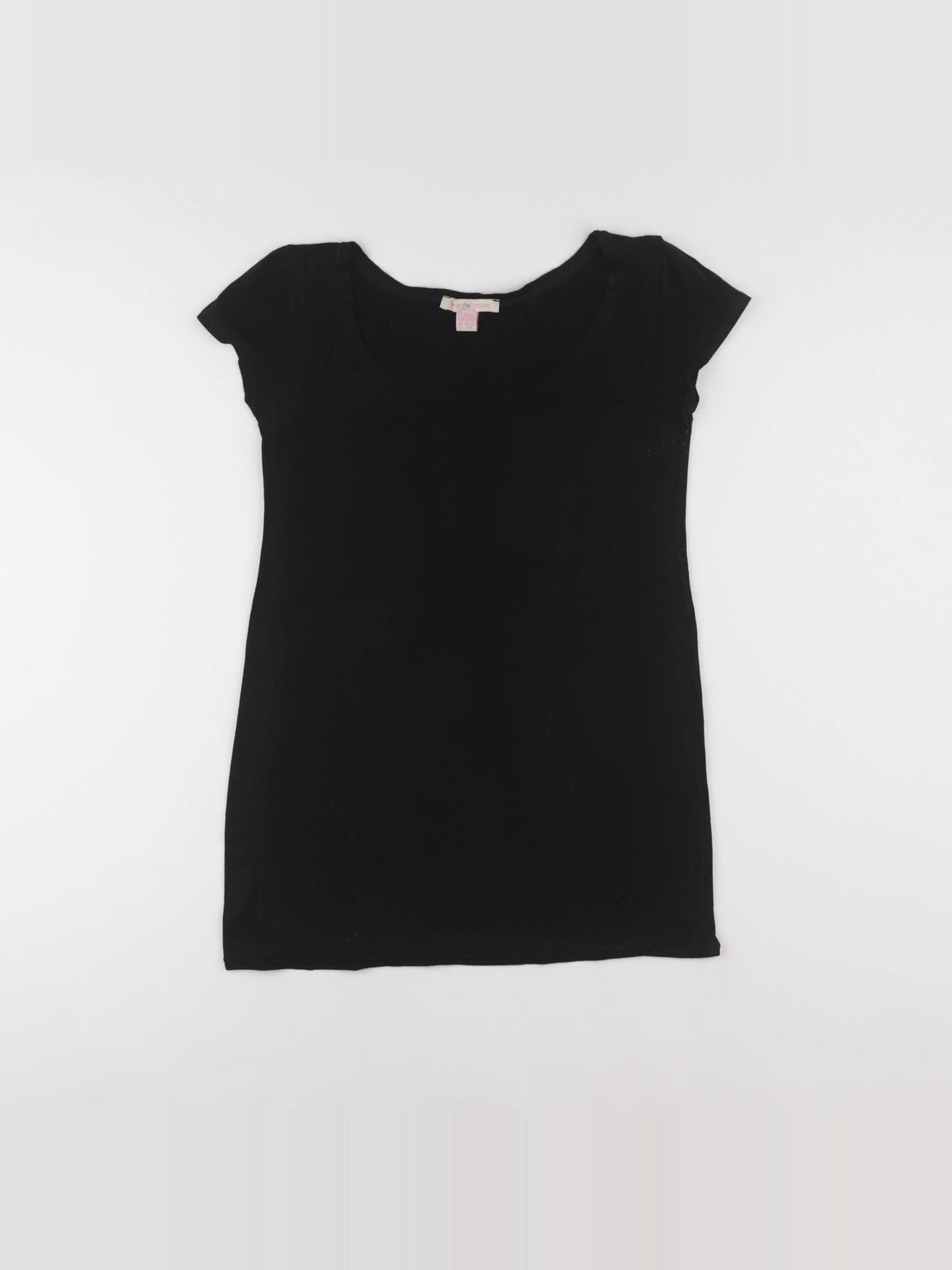 Envie de fraise - tee-shirt grossesse noir - 38 à 40