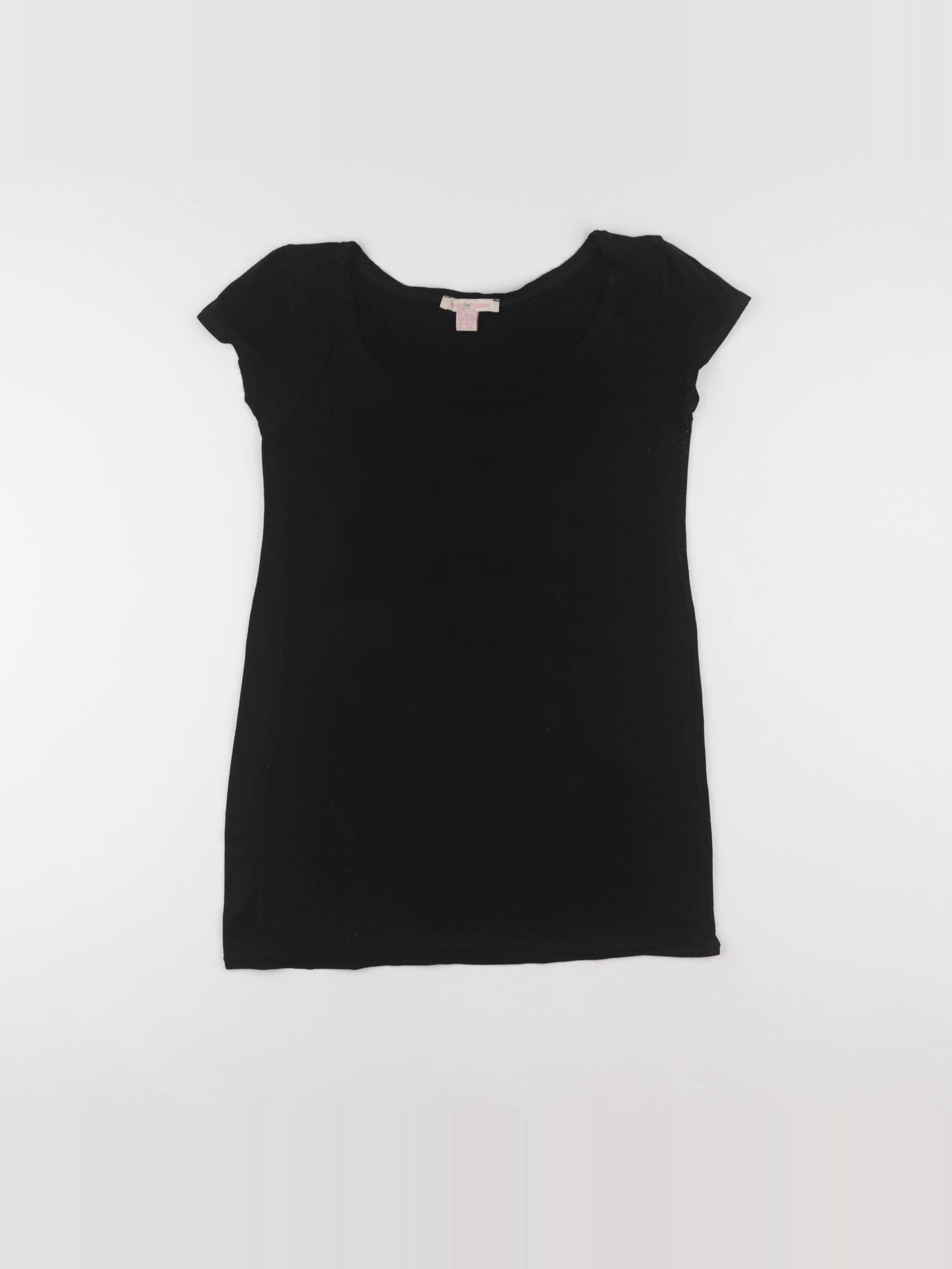 Envie de fraise - tee-shirt grossesse noir - 38 à 40