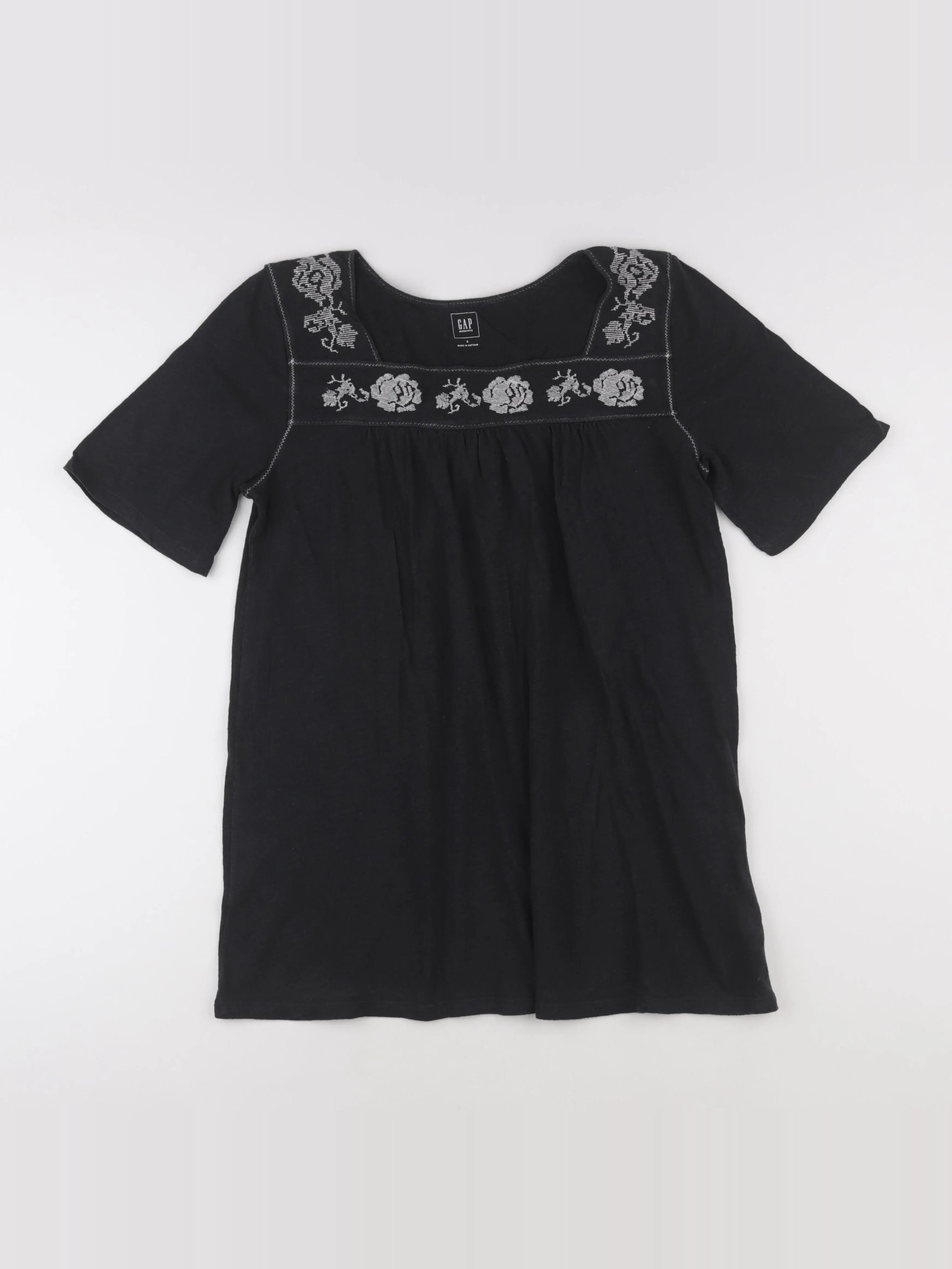 GAP maternité - tee-shirt grossesse noir - s