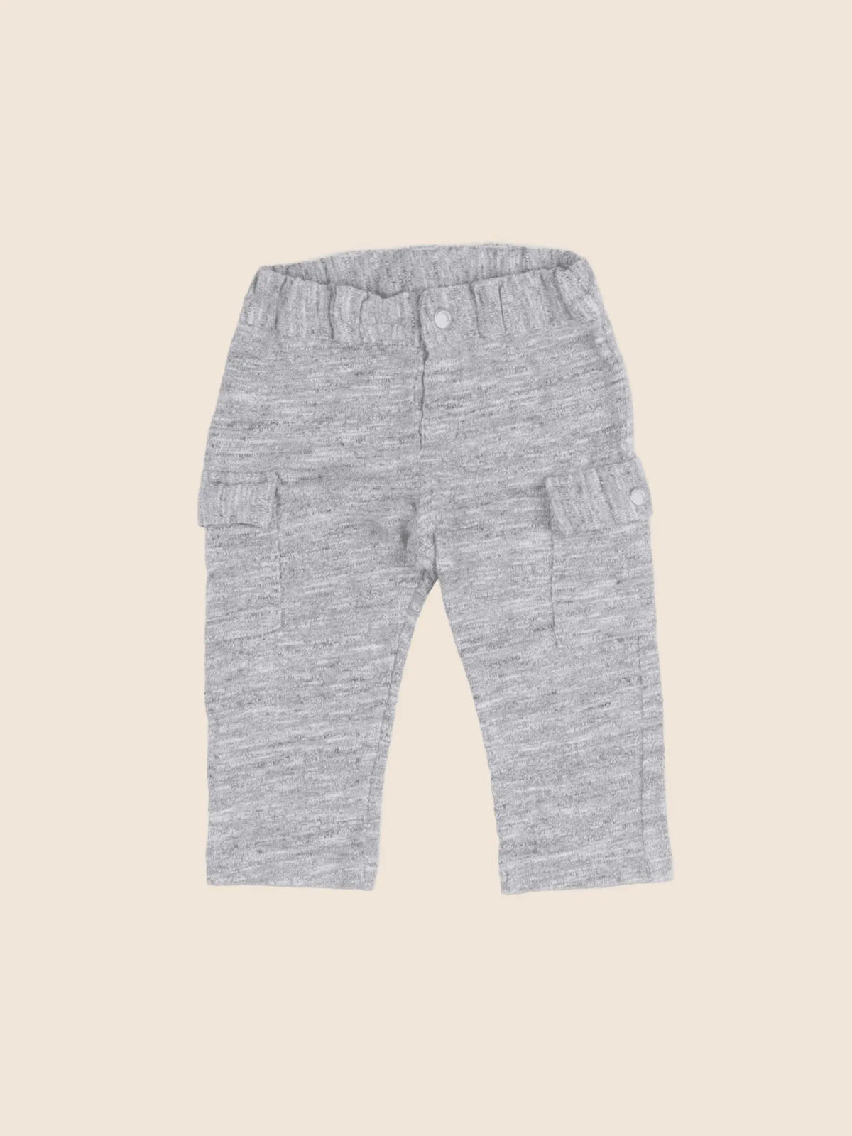 Petit Bateau - pantalon gris - 12 mois