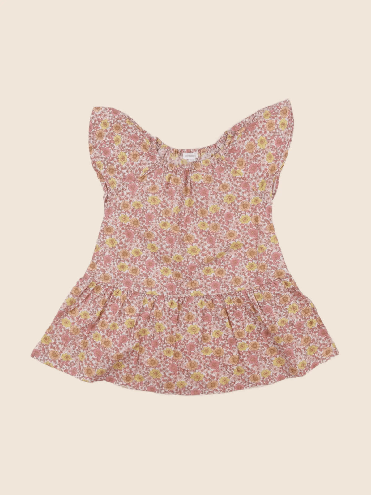Vertbaudet - robe multicolore - 2 ans