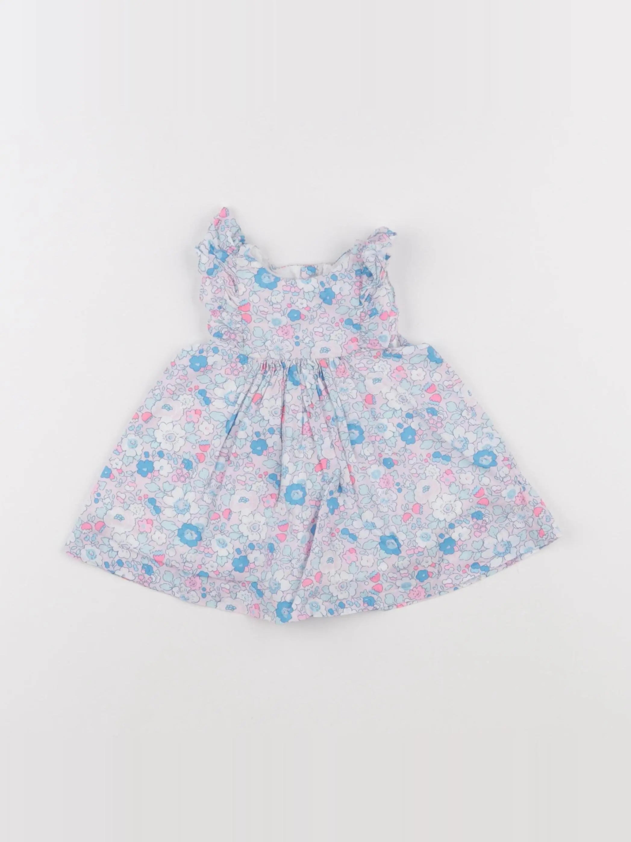 Jacadi - robe liberty multicolore - 3 mois