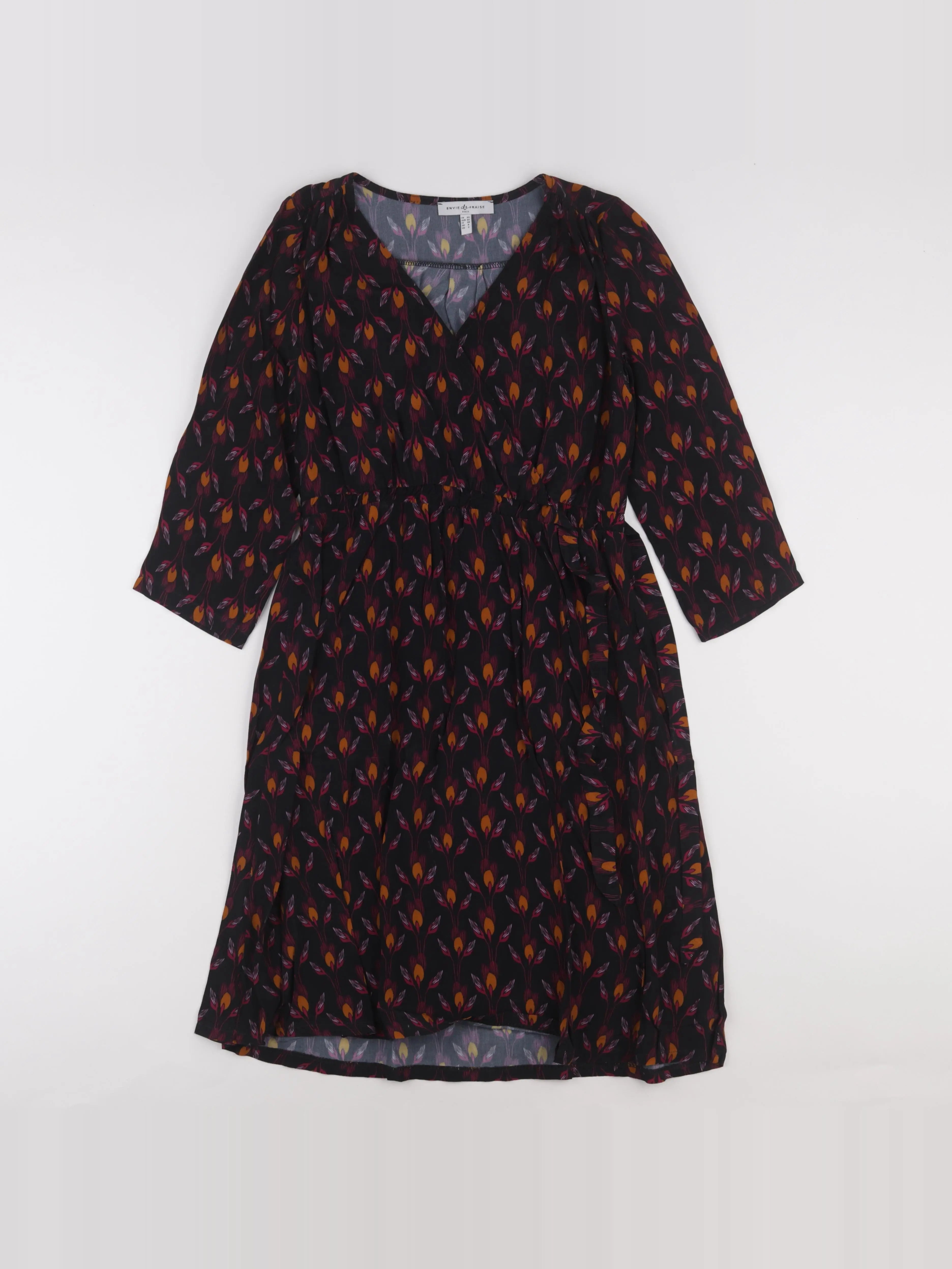Envie de fraise - robe grossesse noir - 34