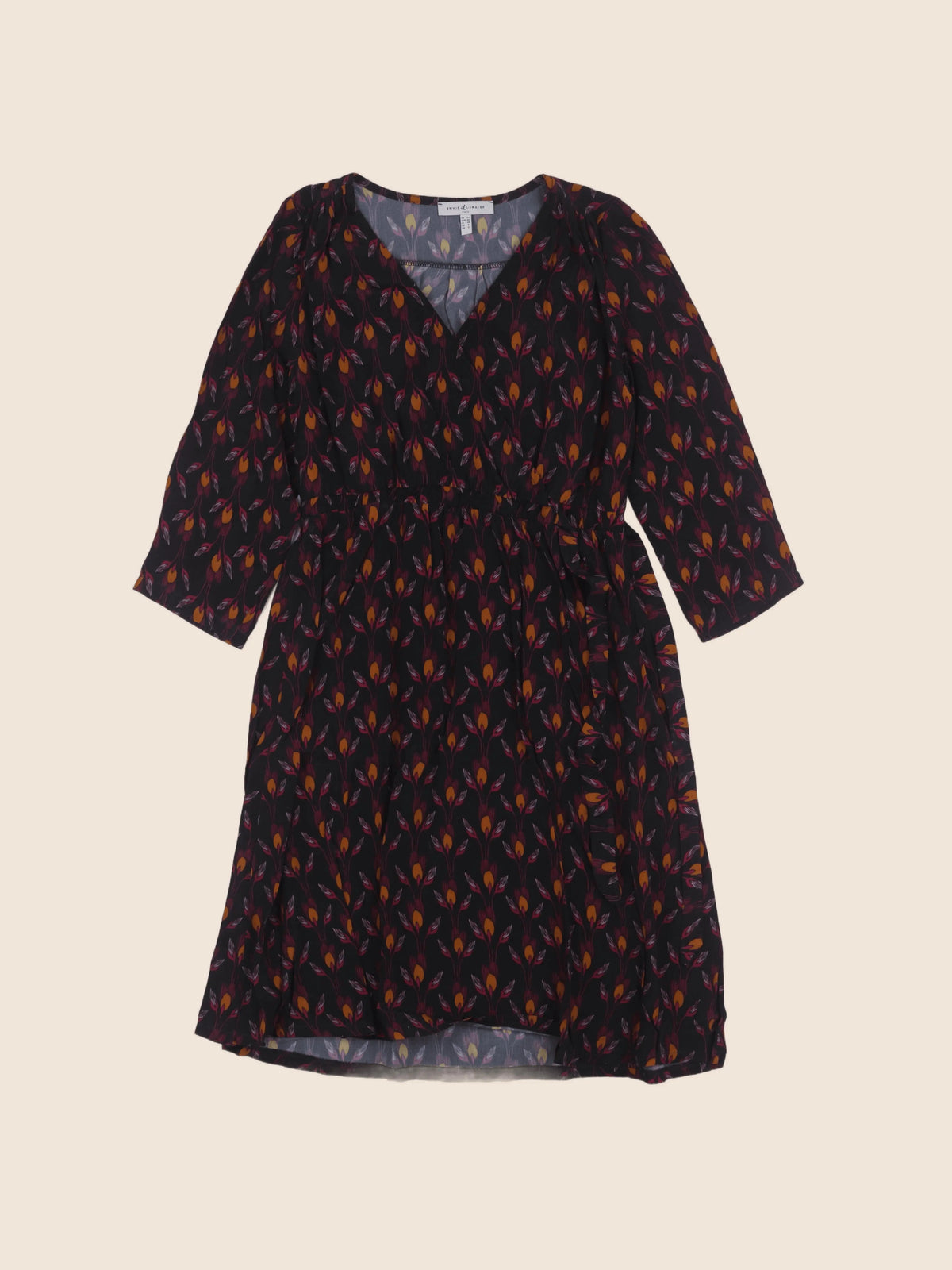 Envie de fraise - robe grossesse noir - 34