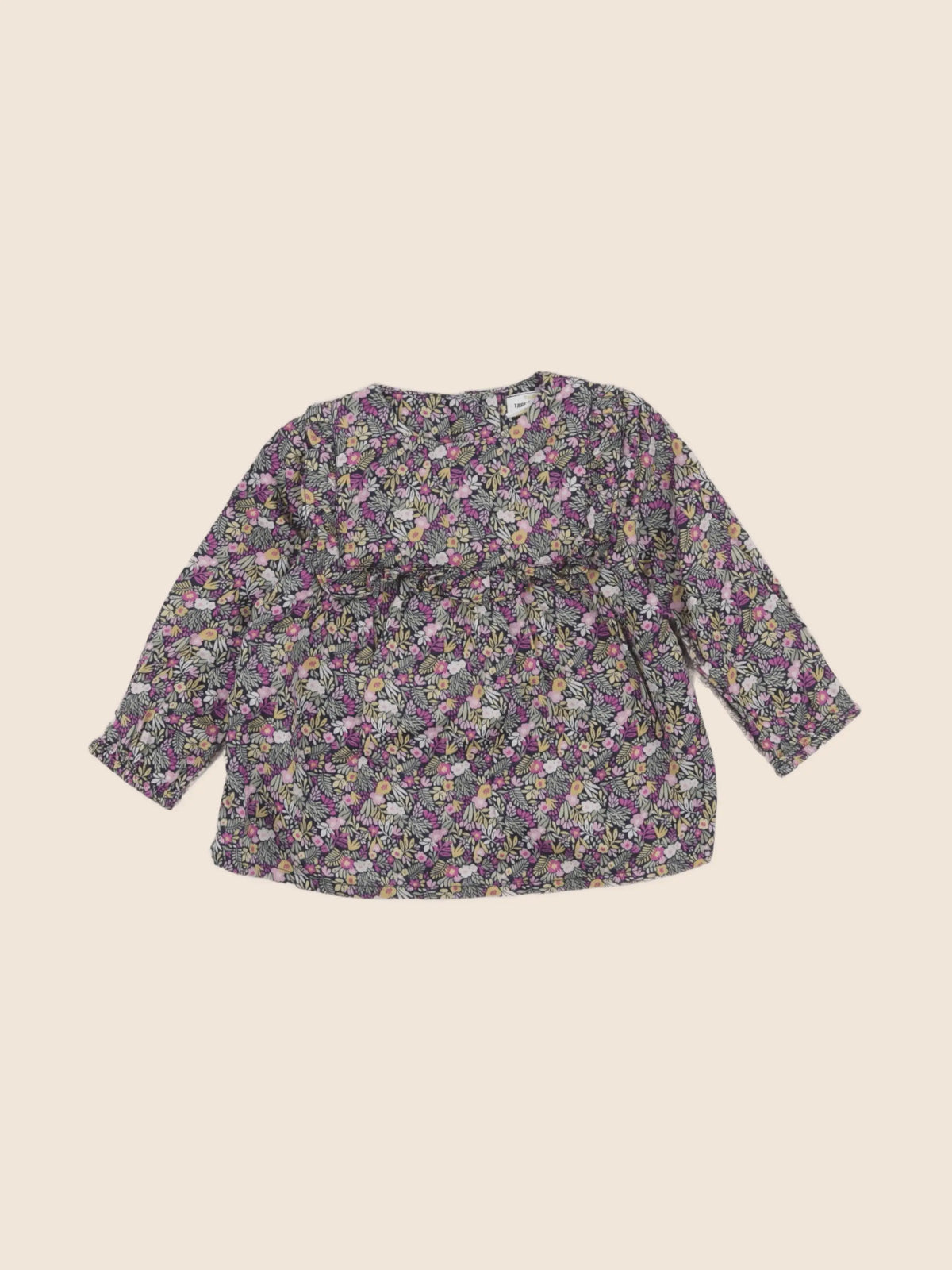 Tape à l'oeil - blouse bleu - 12 mois