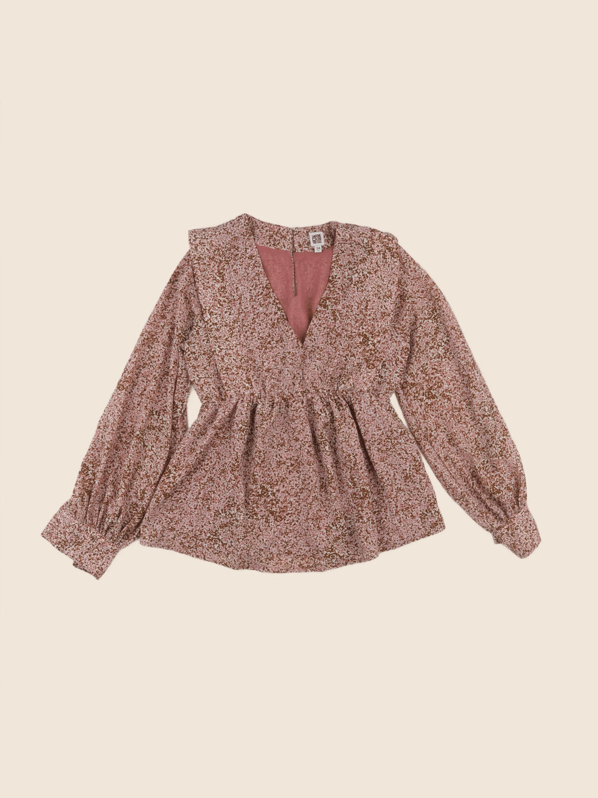 La redoute - blouse grossesse rose - 34