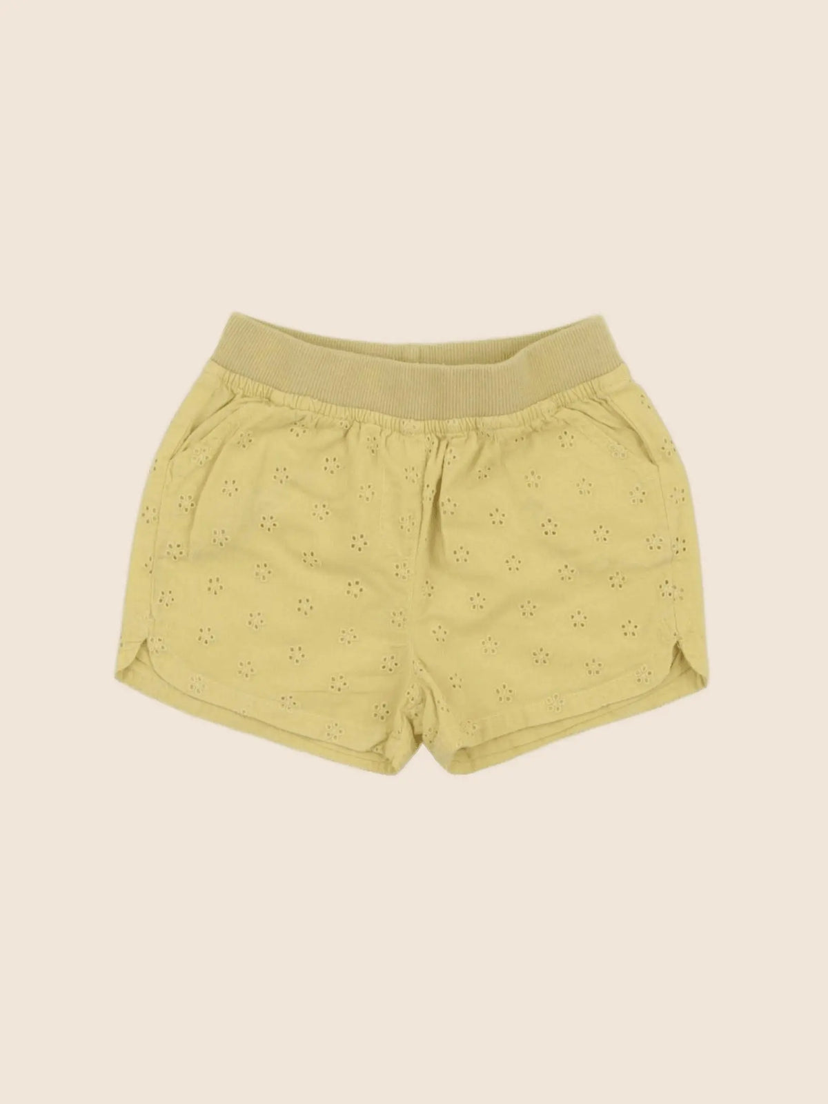Vertbaudet - short jaune - 24 mois