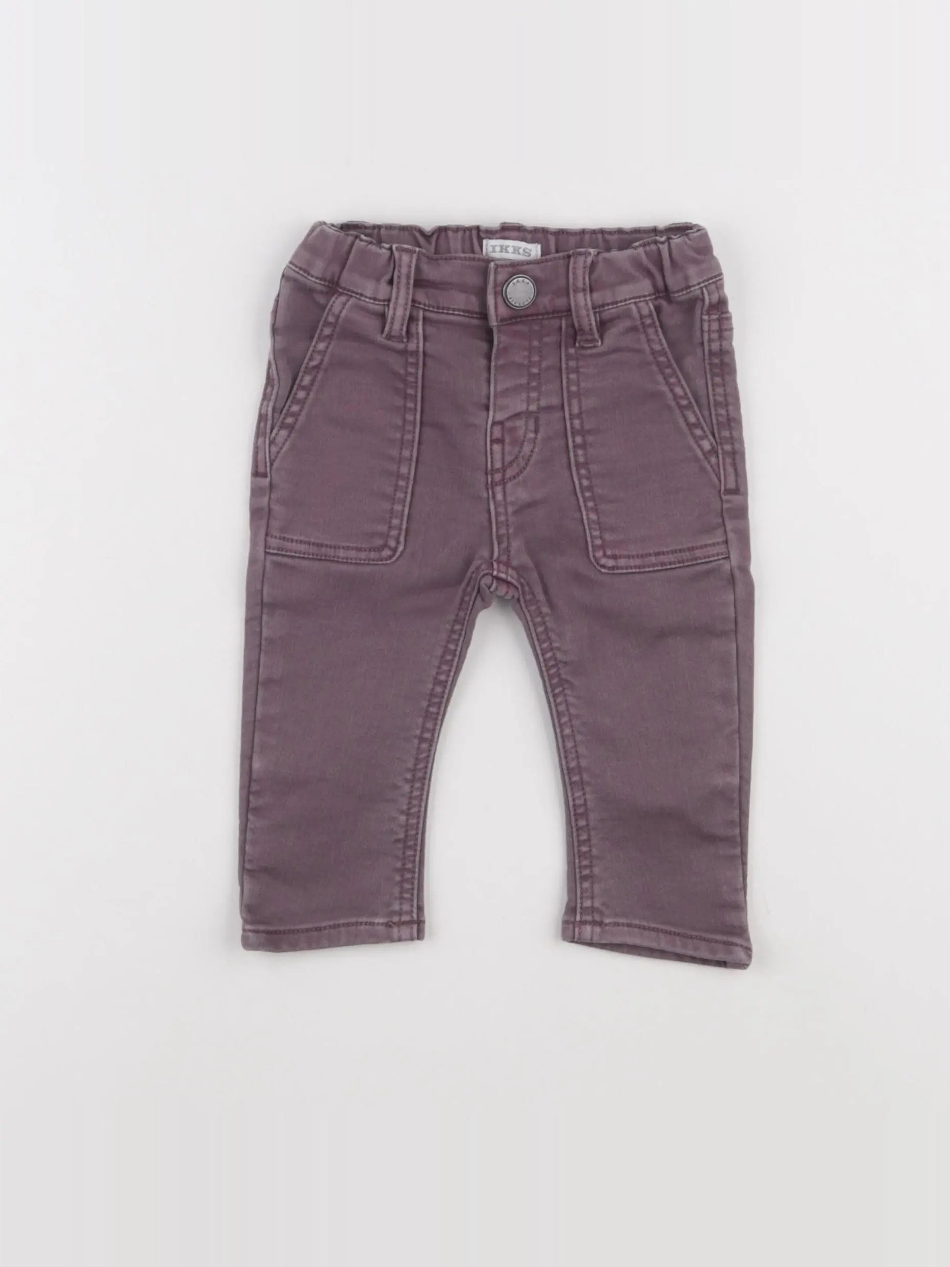 IKKS - jean taupe - 3 mois