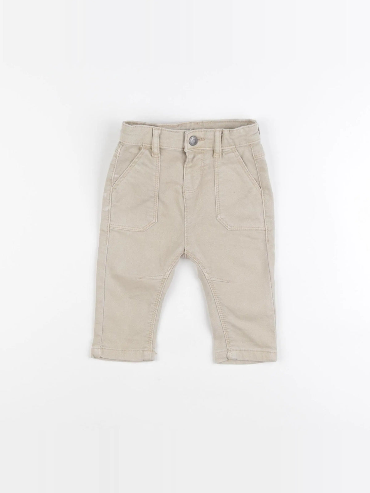 Tape à l'oeil - pantalon beige - 6 mois