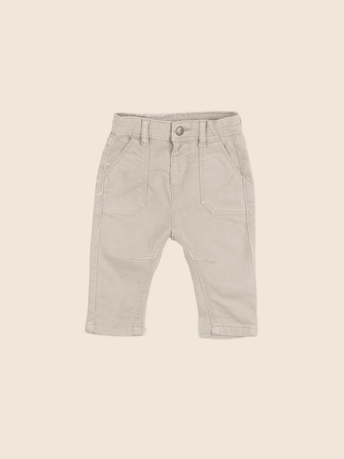 Tape à l'oeil - pantalon beige - 6 mois