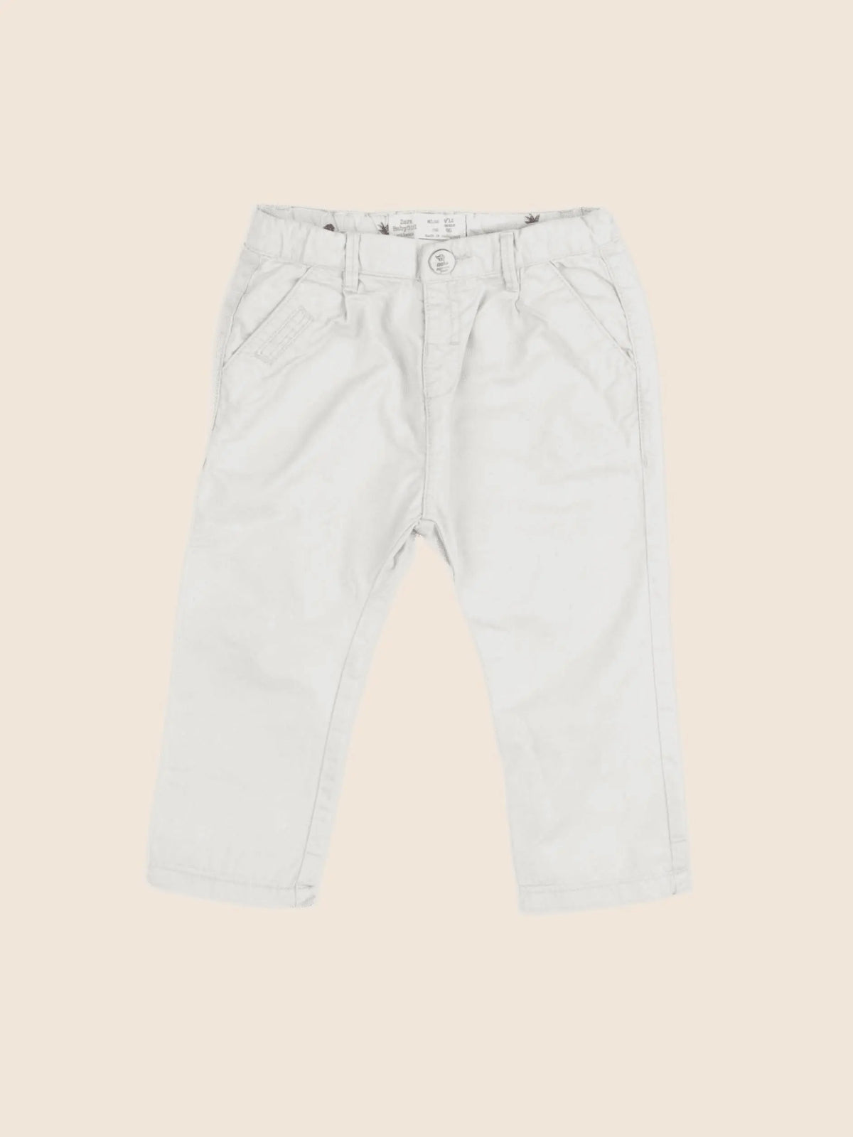 Zara - pantalon beige - 9/12 mois