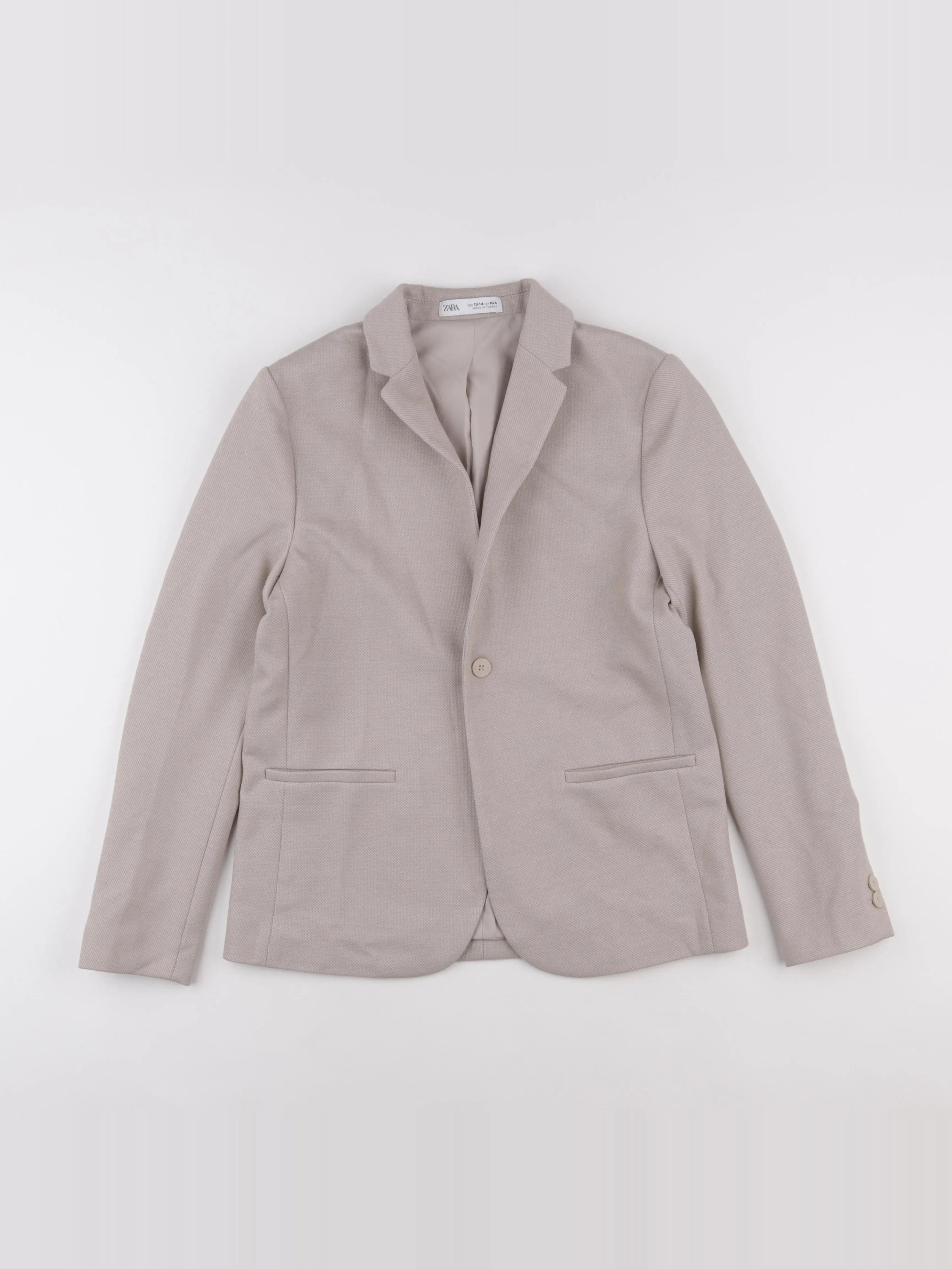Zara - veste beige - 13/14 ans