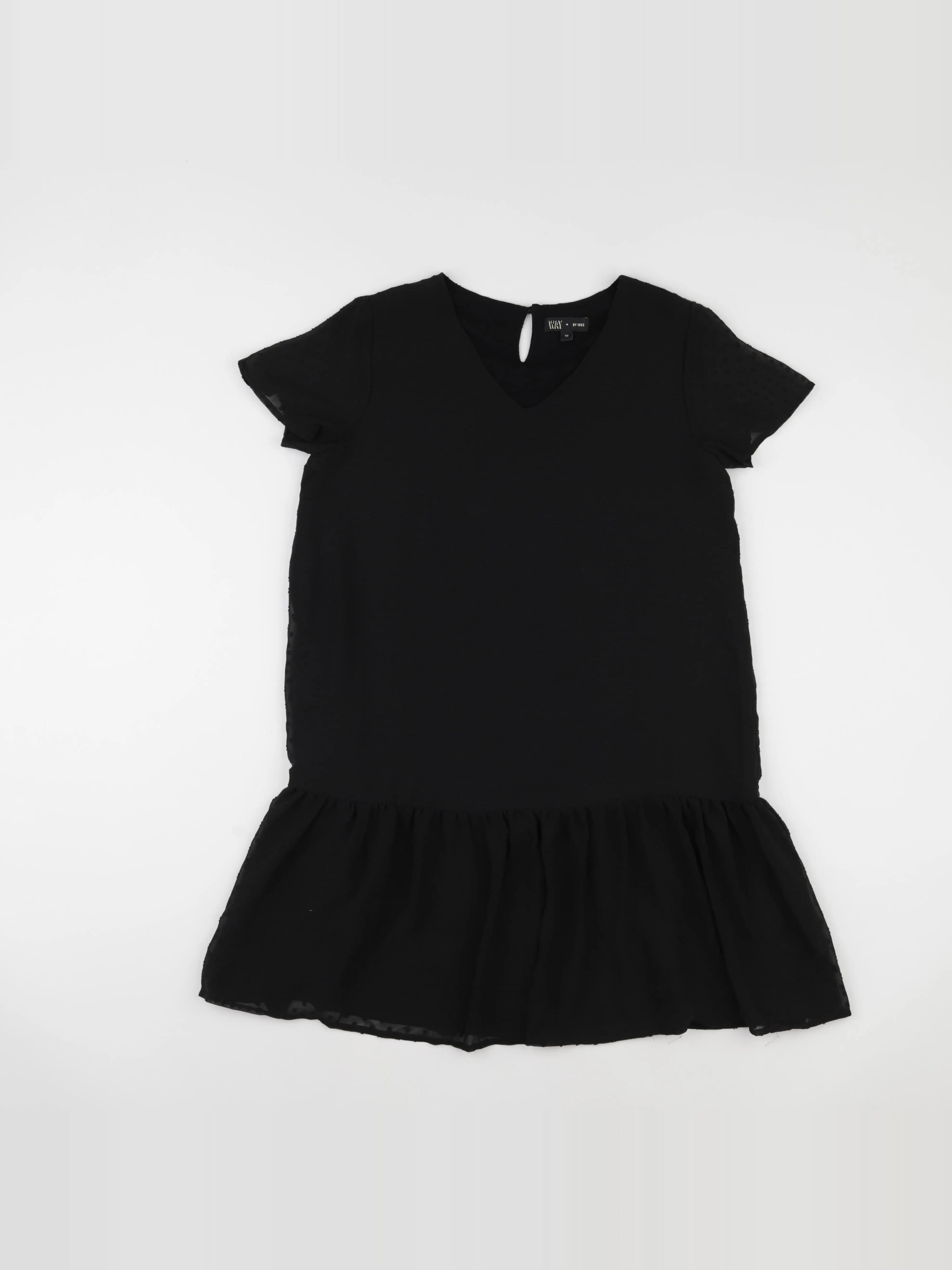 IKKS - robe noir - 12 ans