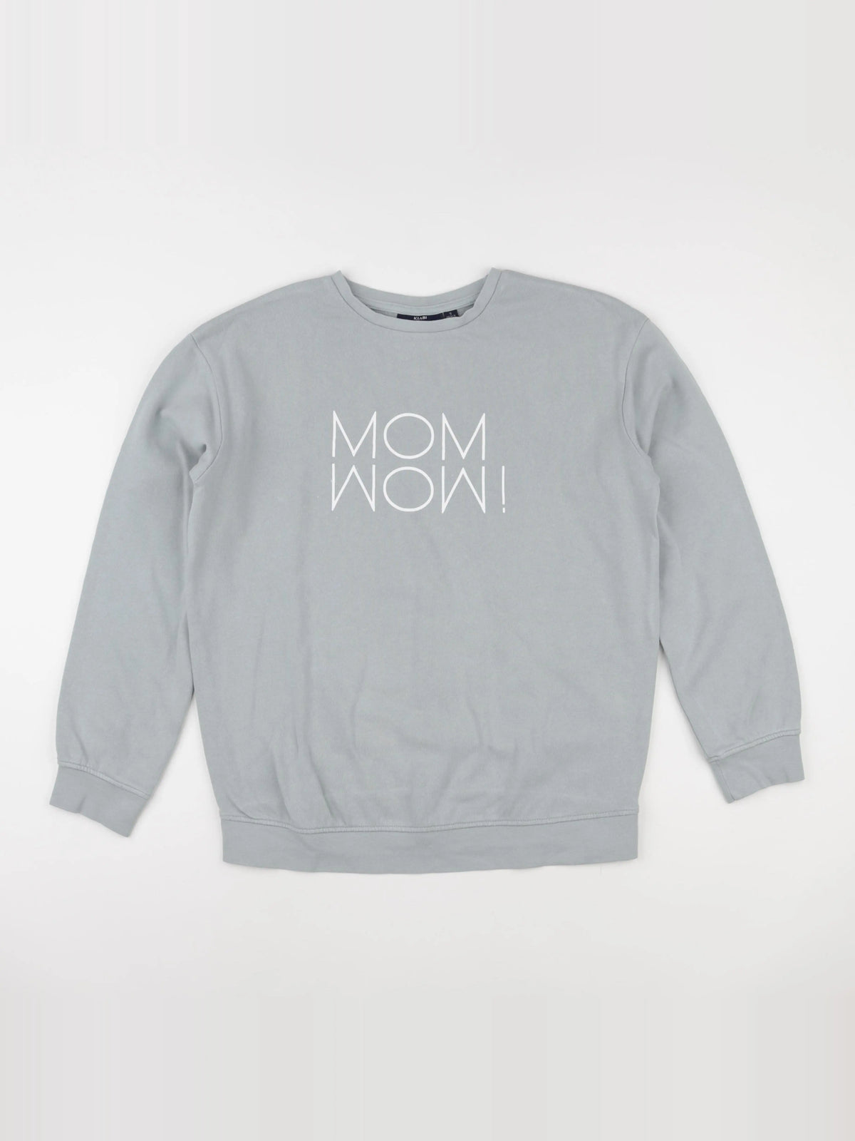 Kiabi - sweat grossesse bleu - s