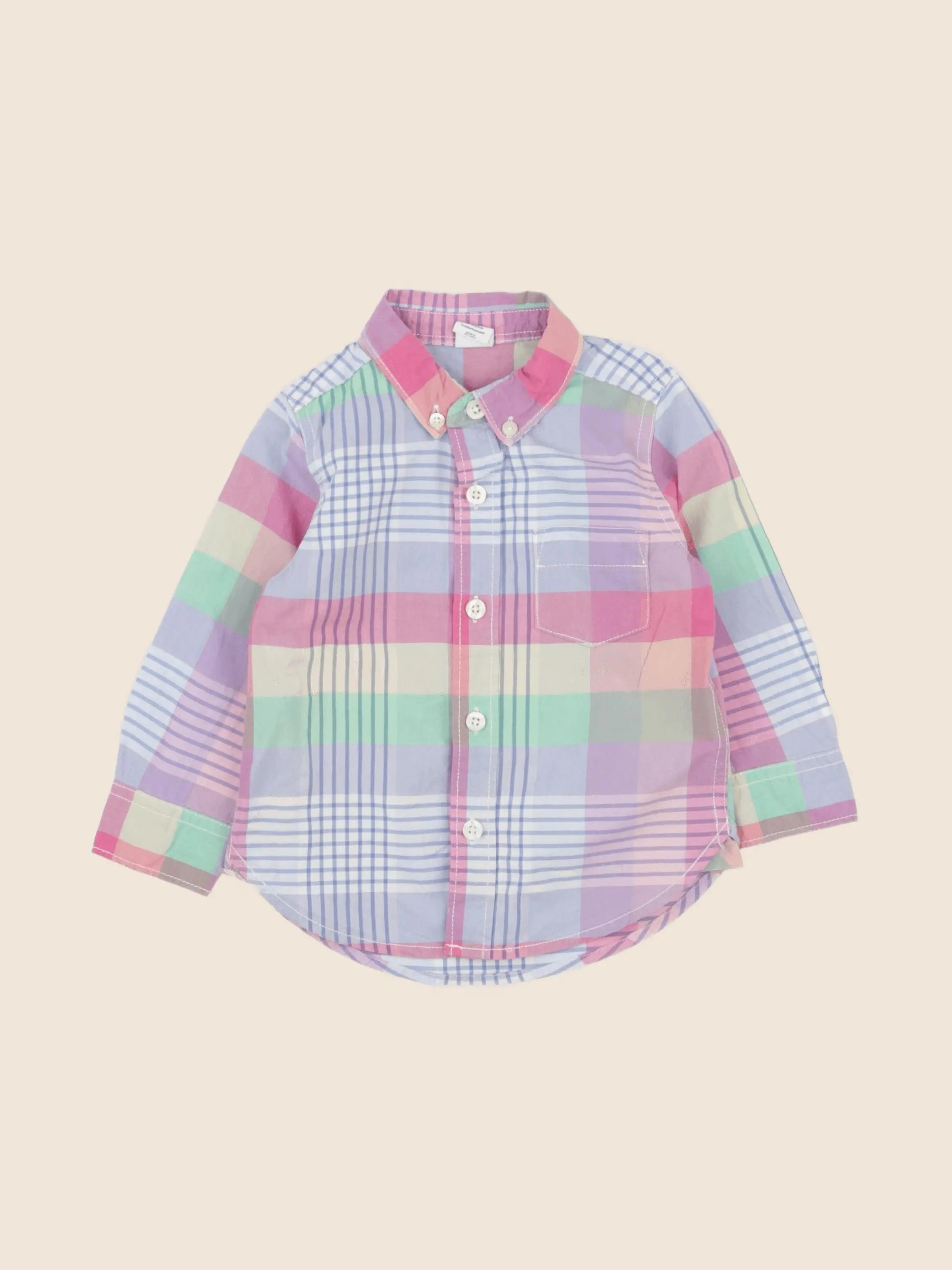 GAP - chemise multicolore - 12/18 mois